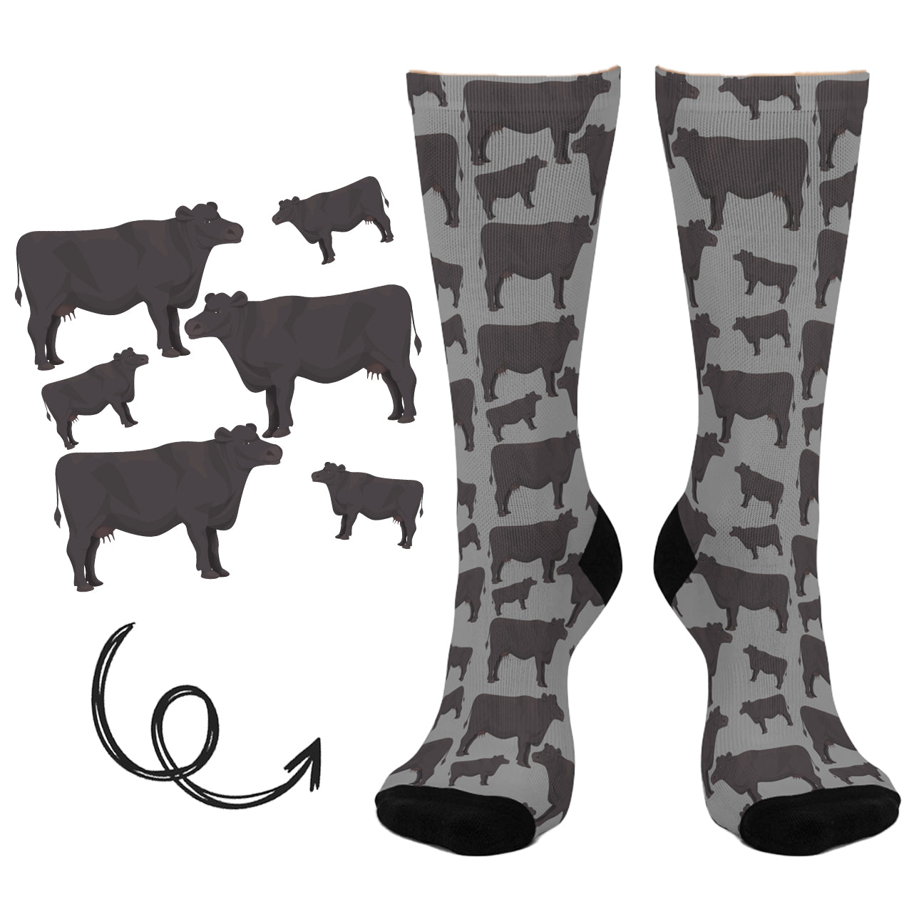 ANGUS FARM SOCKS SA8