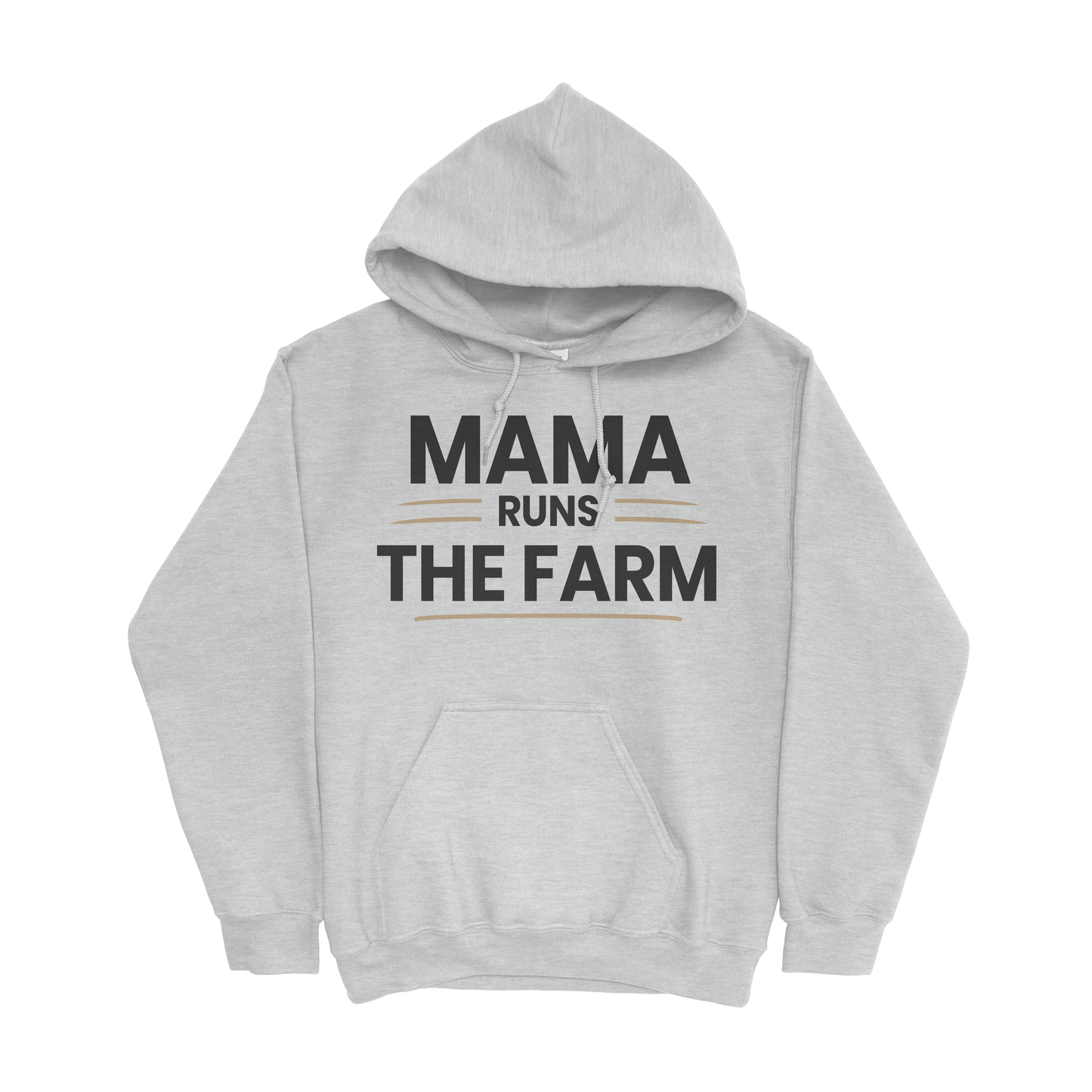 MAMA RUNS THE FARM HOODIE