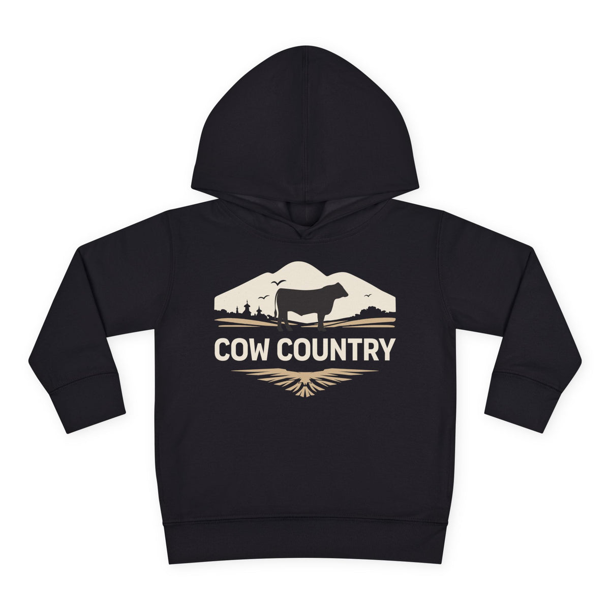 COW COUNTRY TODDLER HOODIE