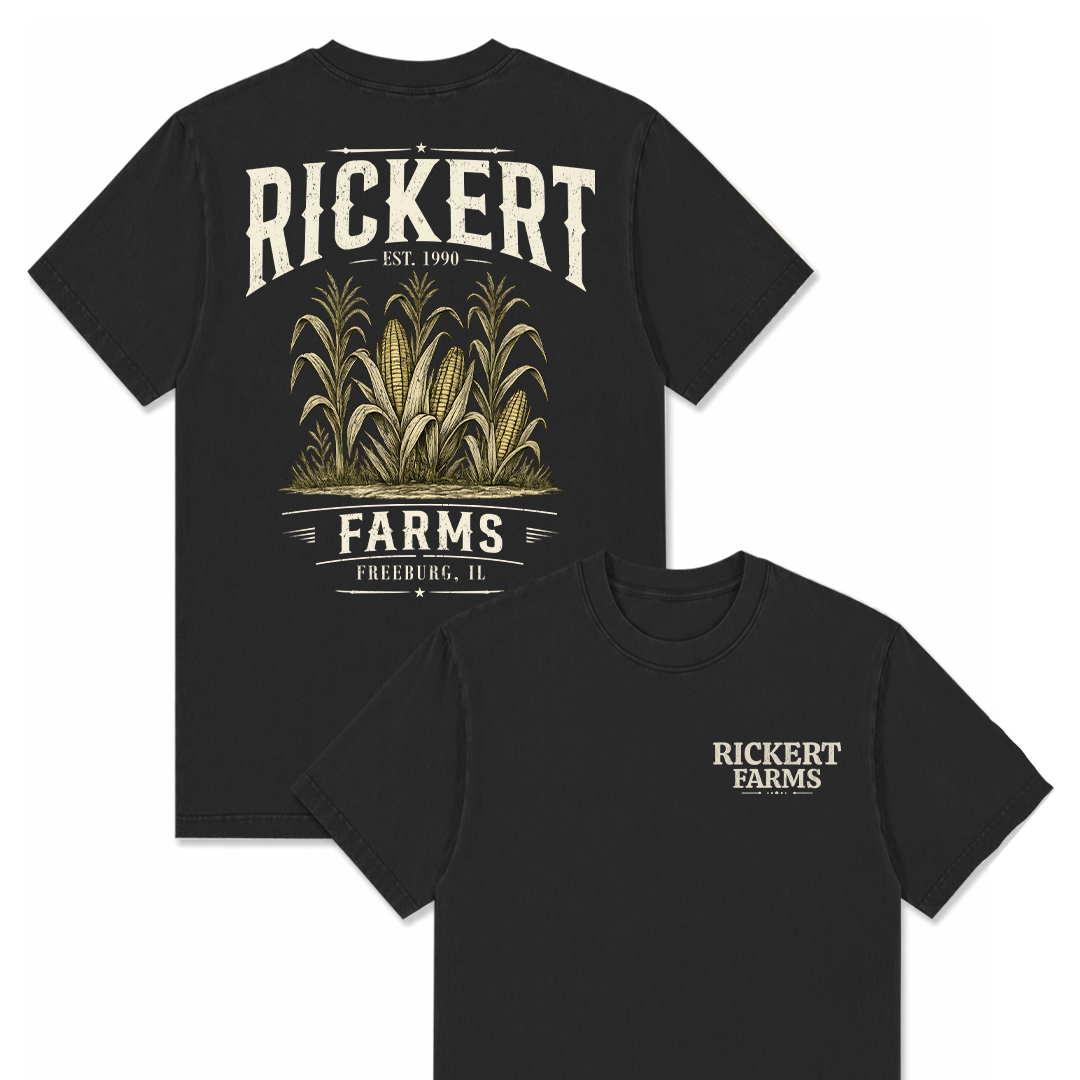 CORN FARM CUSTOM SHIRT BACK PRINT O14