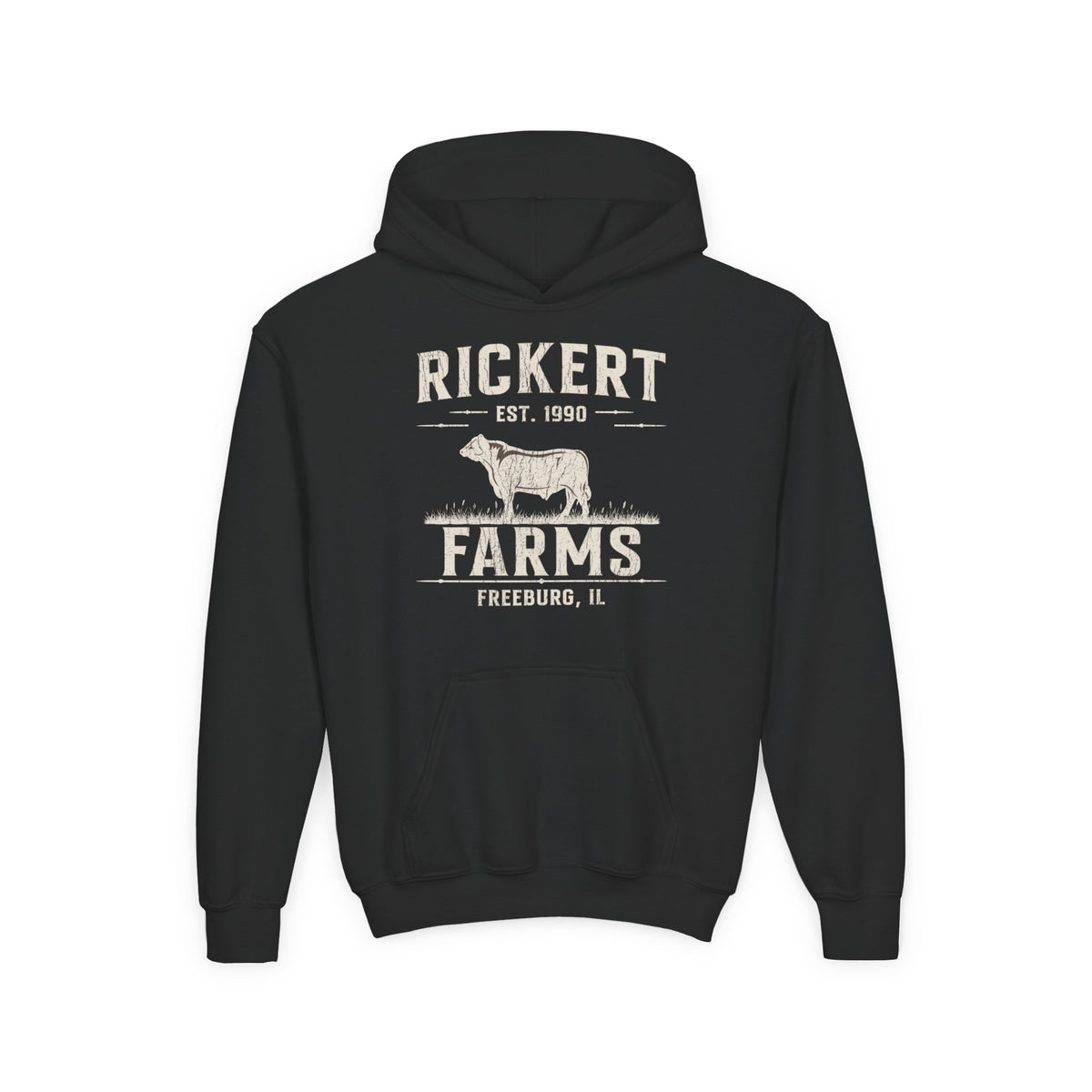 CATTLE FARM CUSTOM YOUTH HOODIE C17