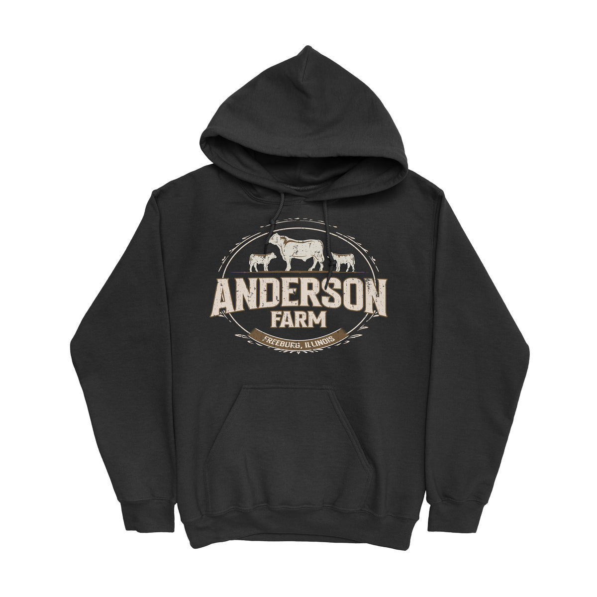 CATTLE FARM CUSTOM HOODIE C18
