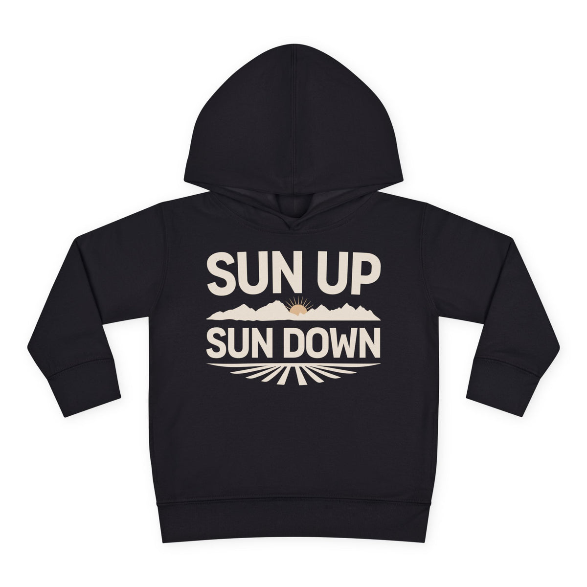 SUN UP SUN DOWN TODDLER HOODIE