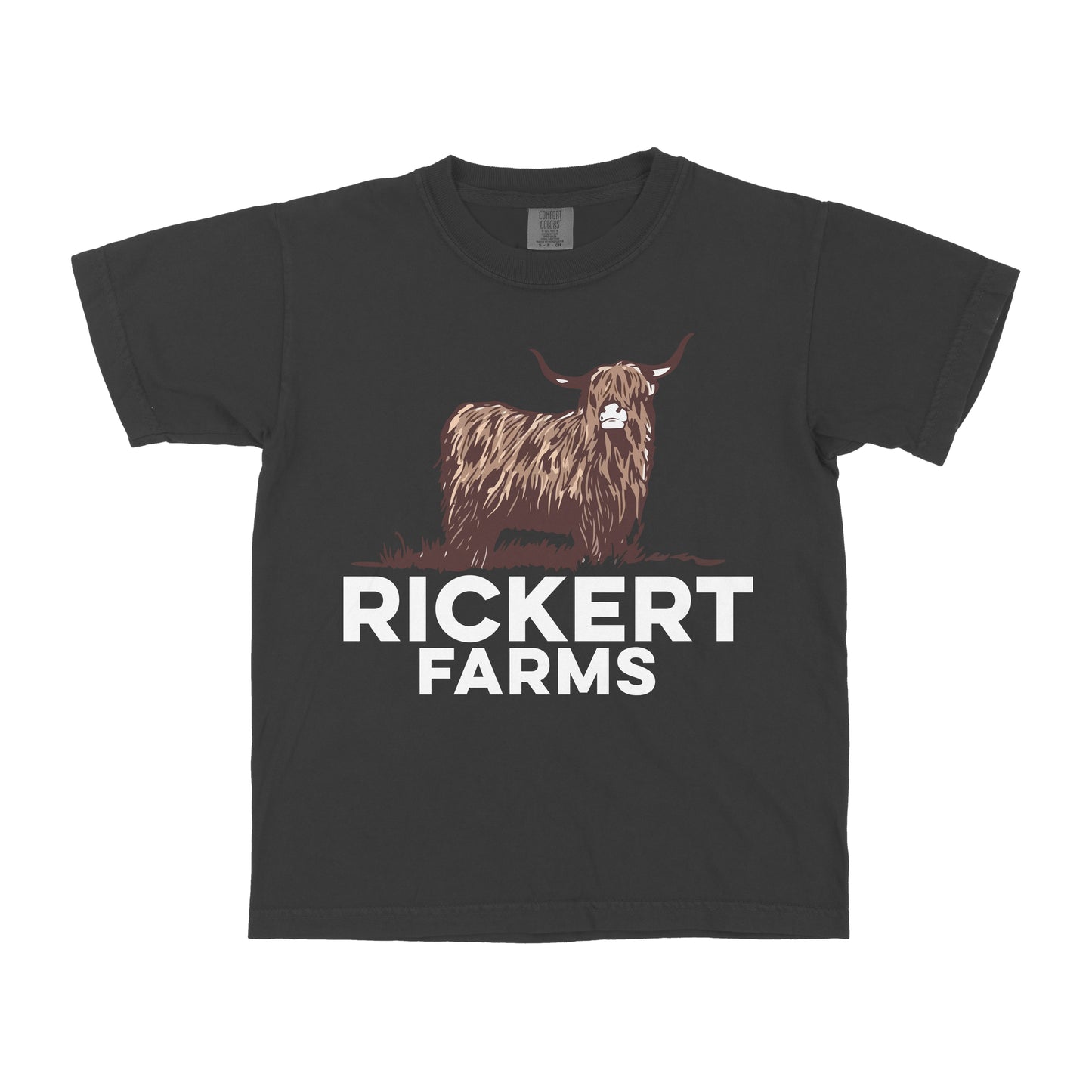 HIGHLAND CATTLE FARM CUSTOM YOUTH SHIRT L1