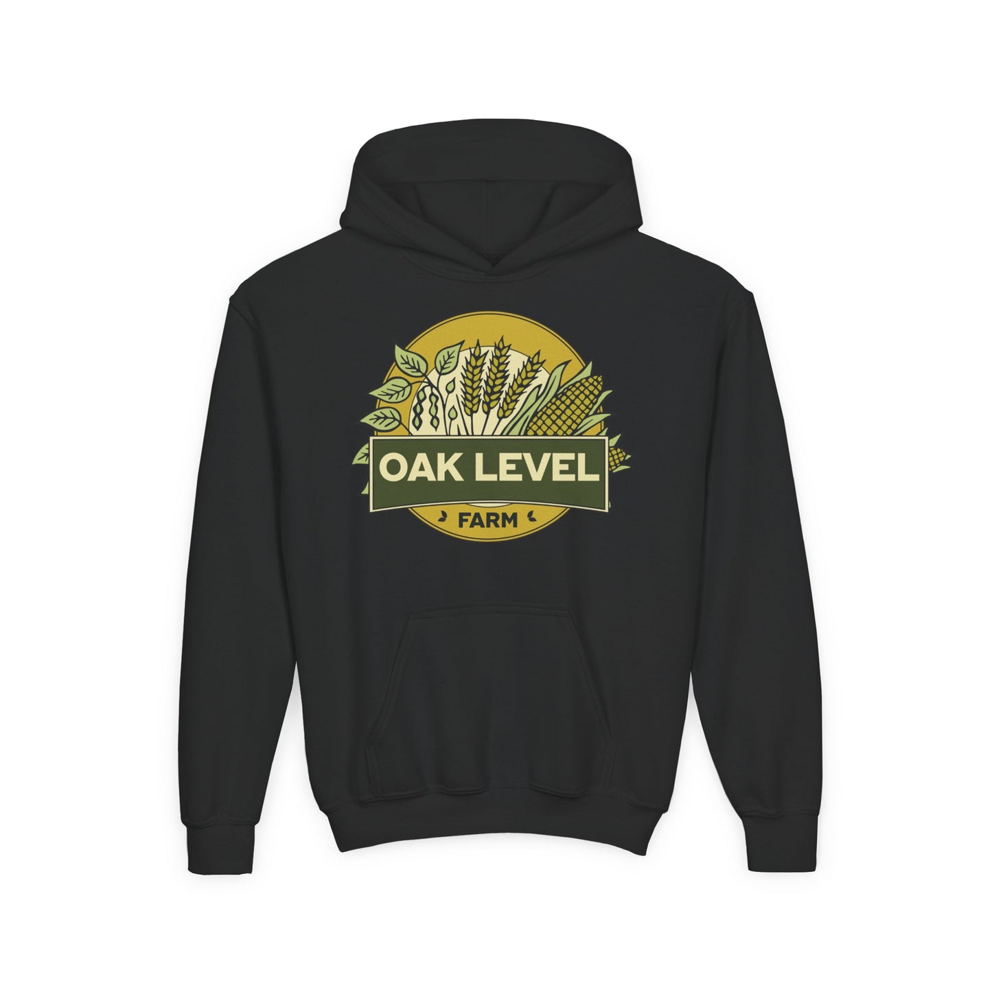 CORN WHEAT SOYBEANS FARM CUSTOM YOUTH HOODIE W2