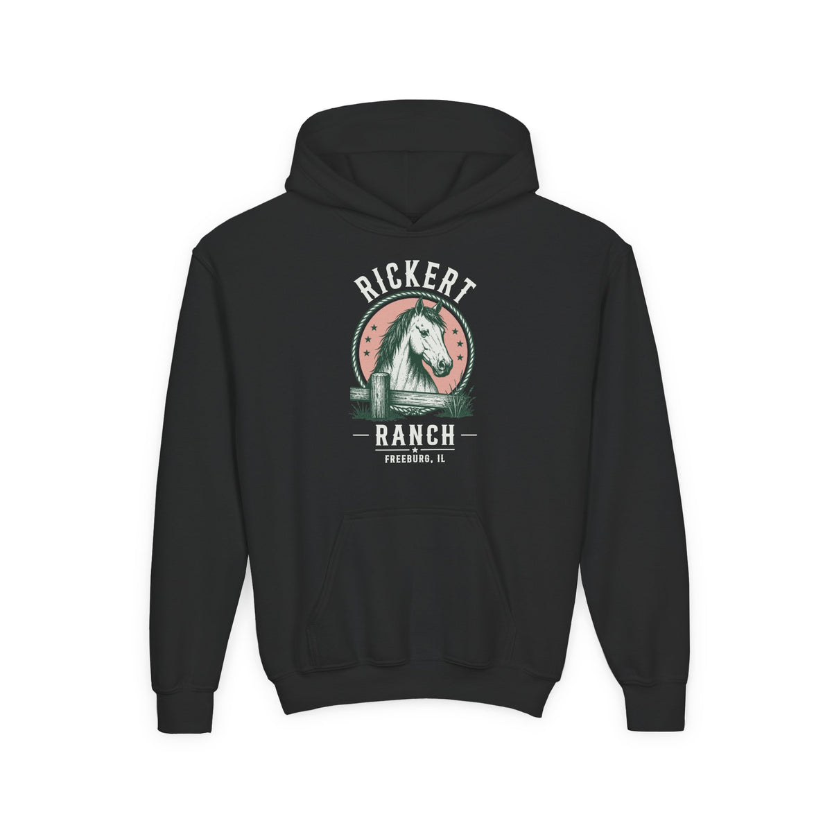 HORSE RANCH CUSTOM YOUTH HOODIE H14