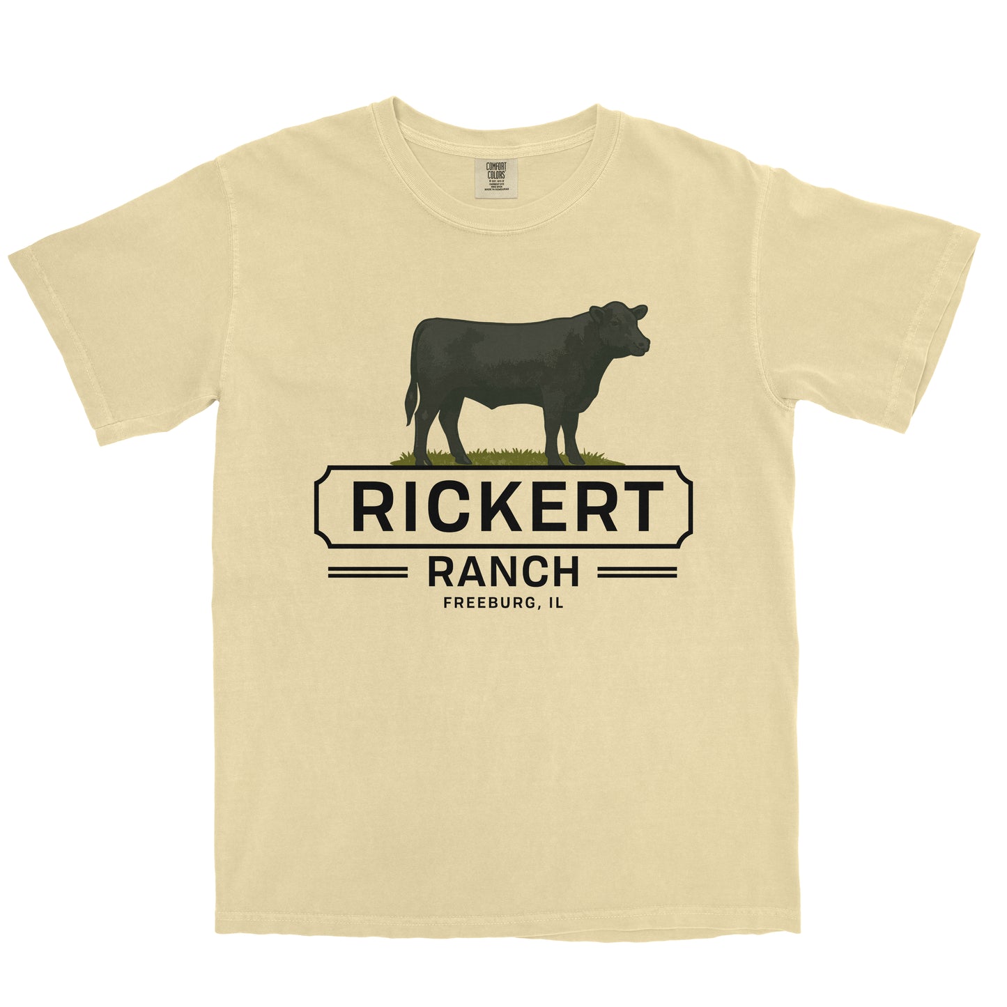 ANGUS CATTLE FARM CUSTOM SHIRT A4
