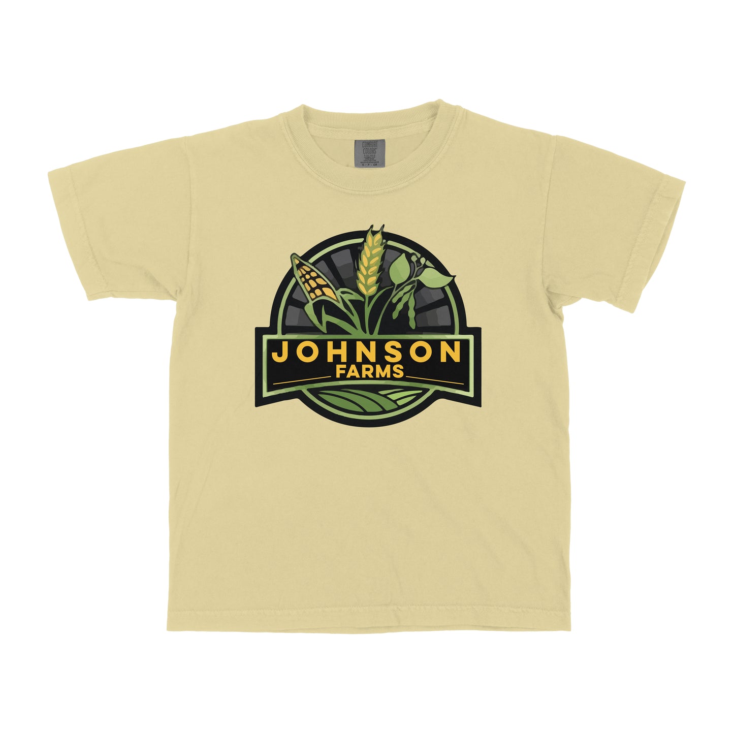 CORN WHEAT SOYBEANS FARM CUSTOM YOUTH SHIRT W1