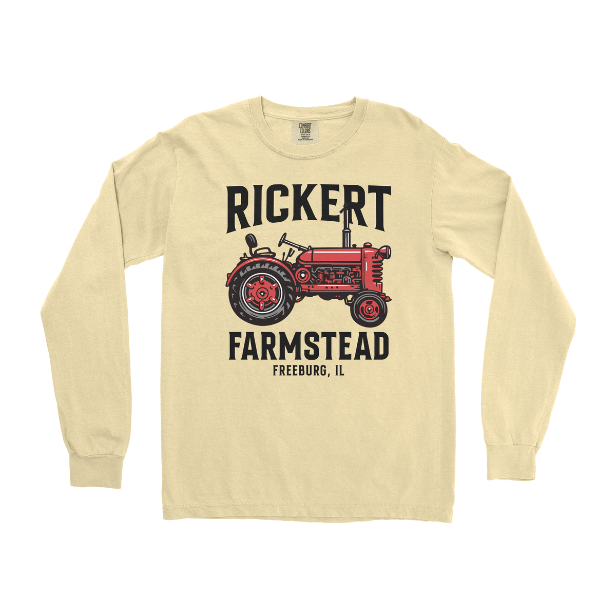 CUSTOM FARM TRACTOR LONG SLEEVE SHIRT F7