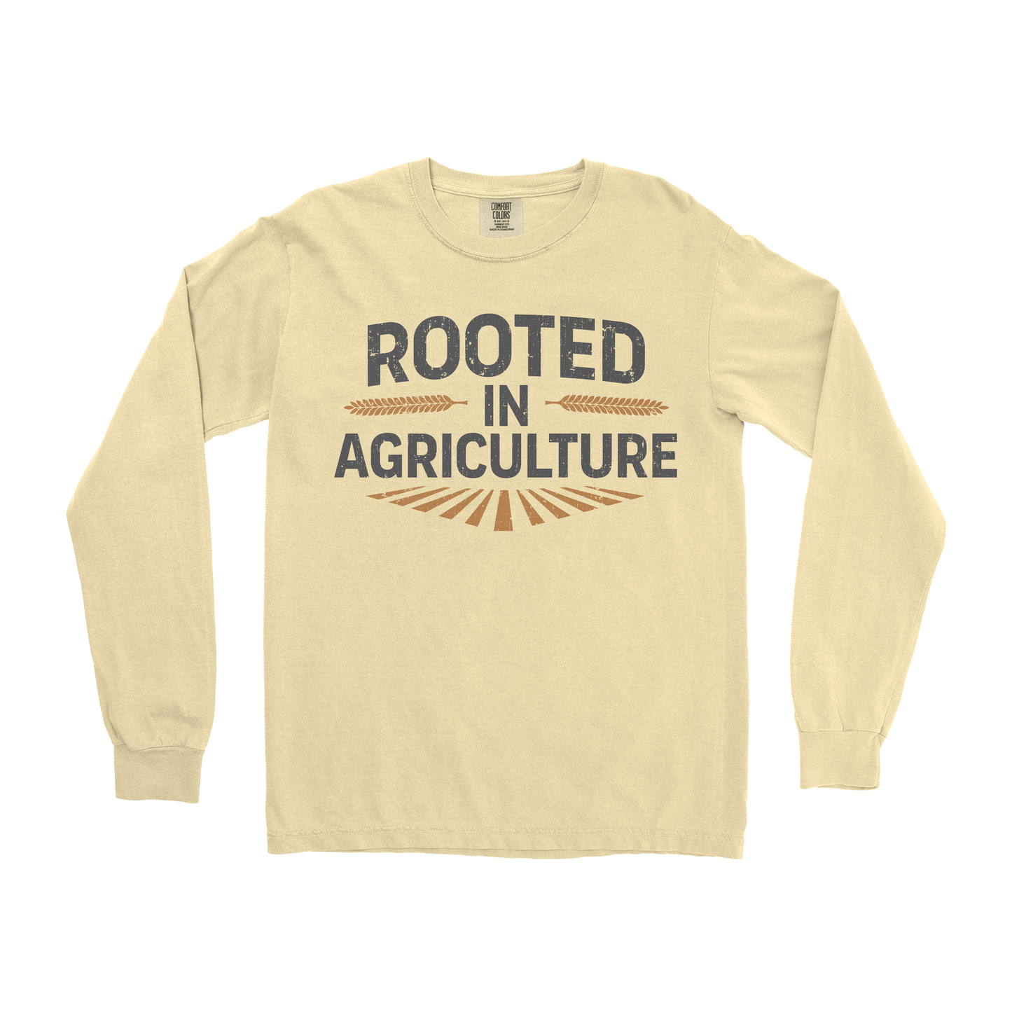 ROOTED IN AGRICULTURE LONG SLEEVE SHIRT