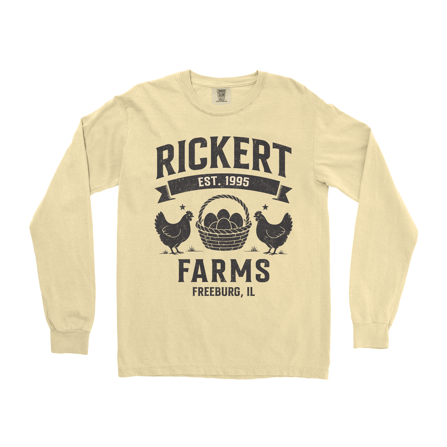 POULTRY FARM CUSTOM LONG SLEEVE SHIRT P21