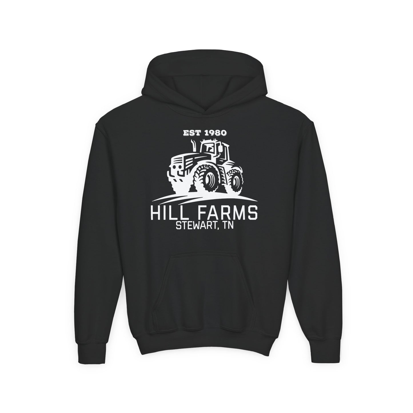 CUSTOM FARM TRACTOR YOUTH HOODIE F1
