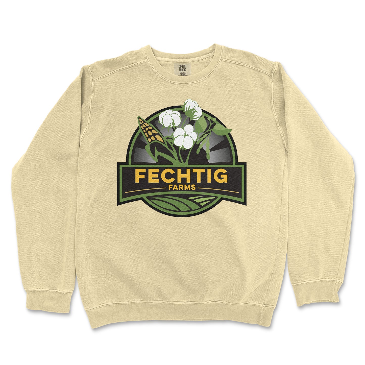 CORN COTTON SOYBEANS FARM CUSTOM PREMIUM SWEATSHIRT J1