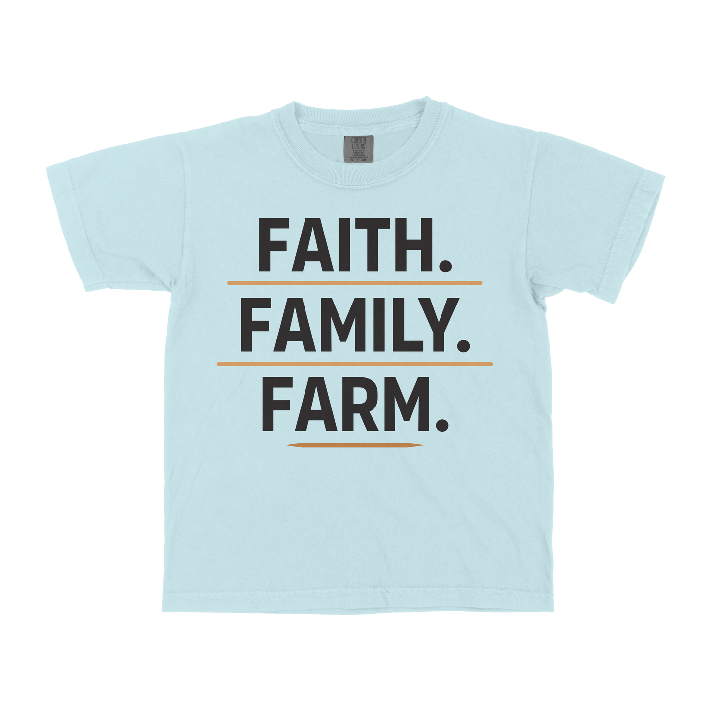 FAITH. FAMILY. FARM. YOUTH SHIRT
