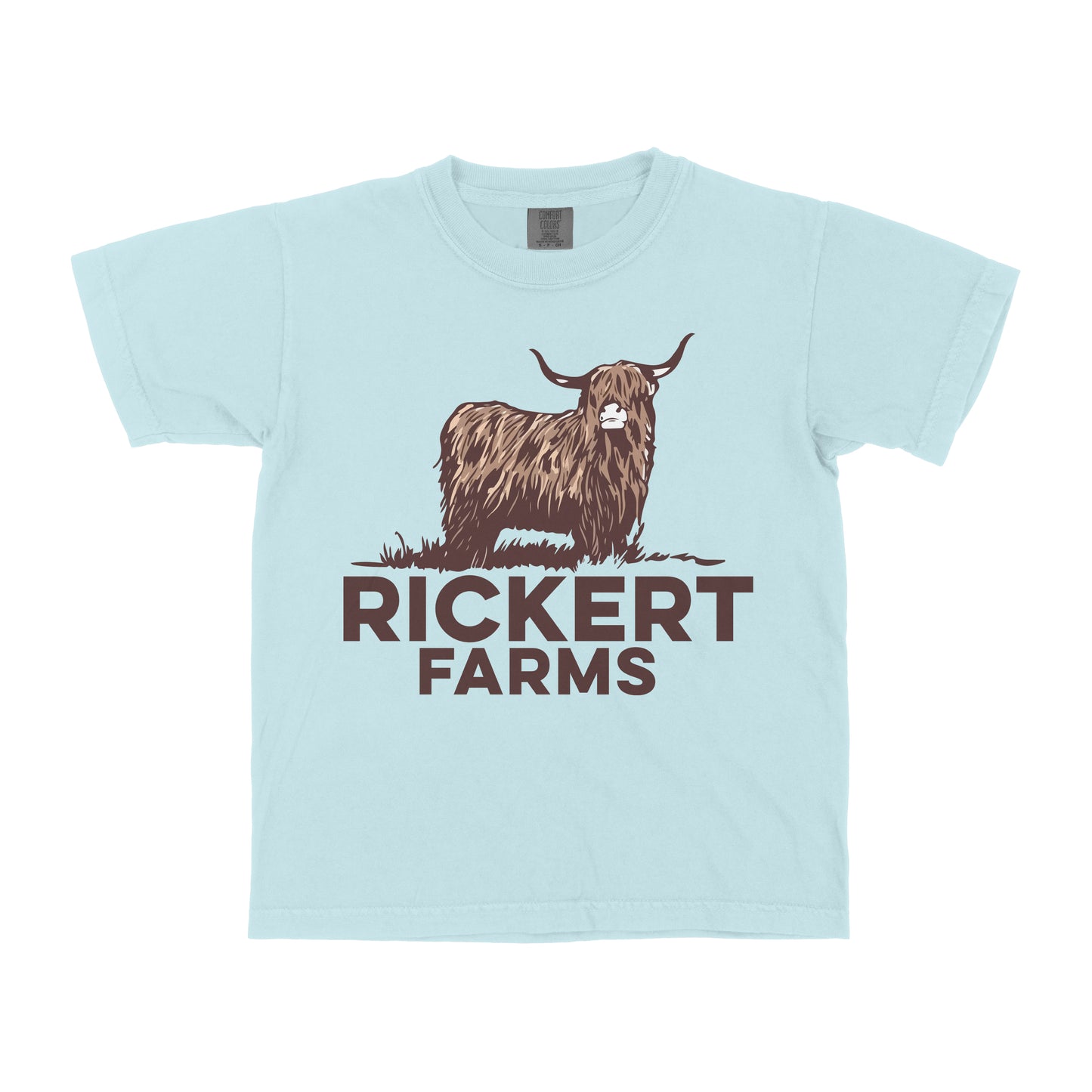 HIGHLAND CATTLE FARM CUSTOM YOUTH SHIRT L1
