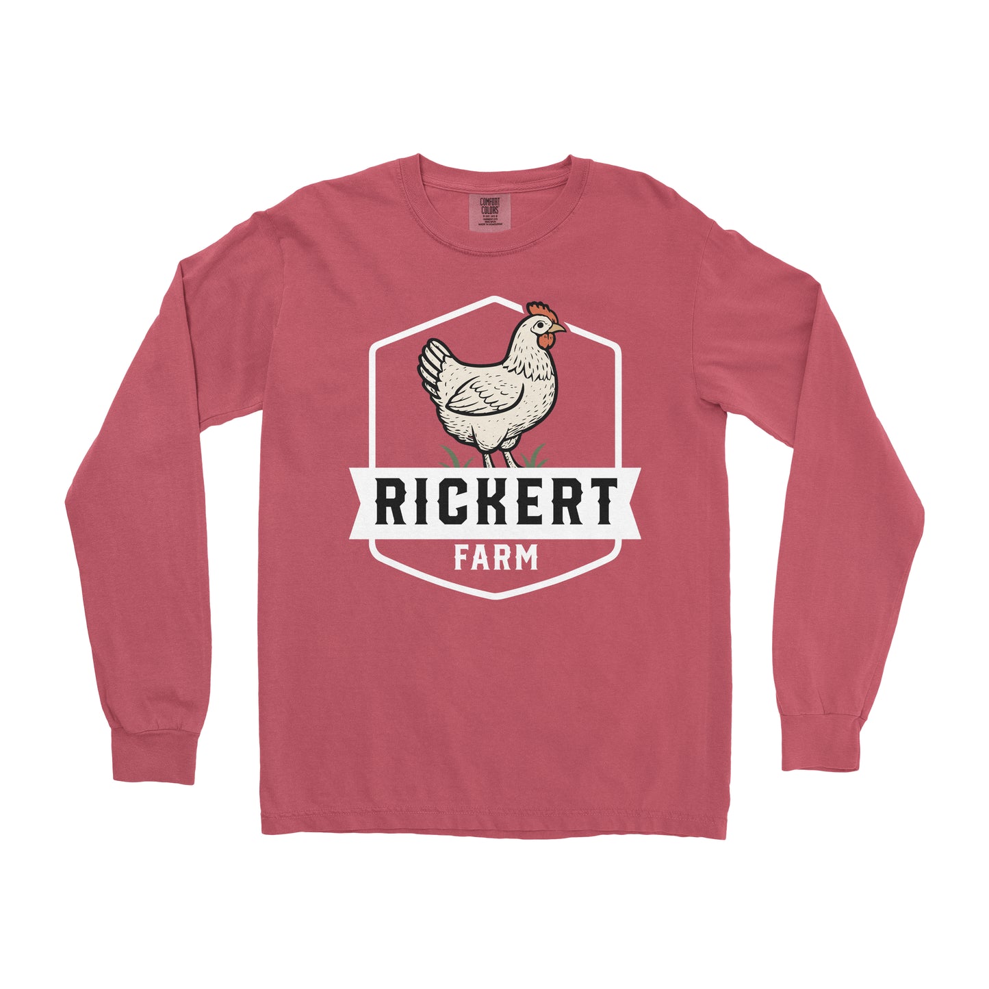 POULTRY CUSTOM FARM LONG SLEEVE SHIRT P14