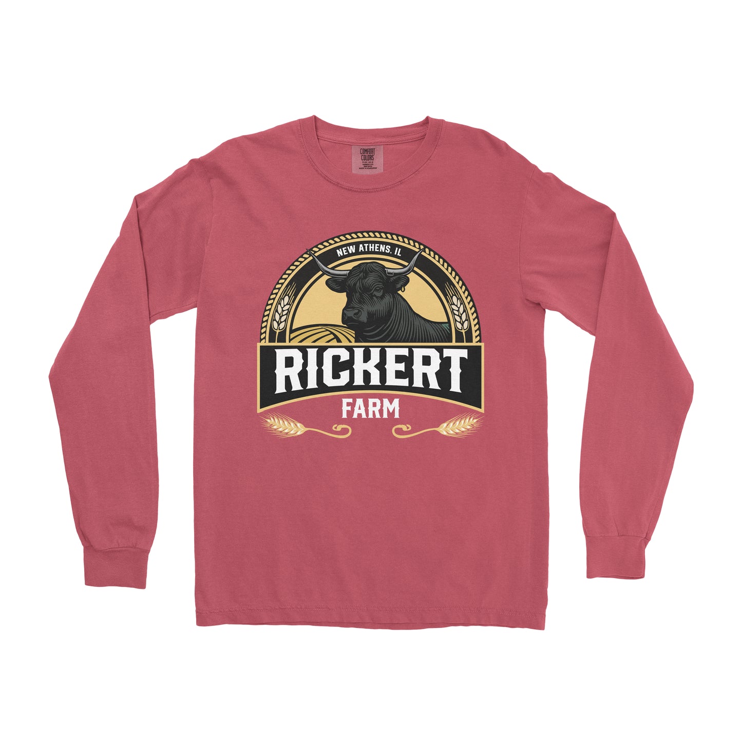 ANGUS CATTLE FARM LONG SLEEVE SHIRT A3