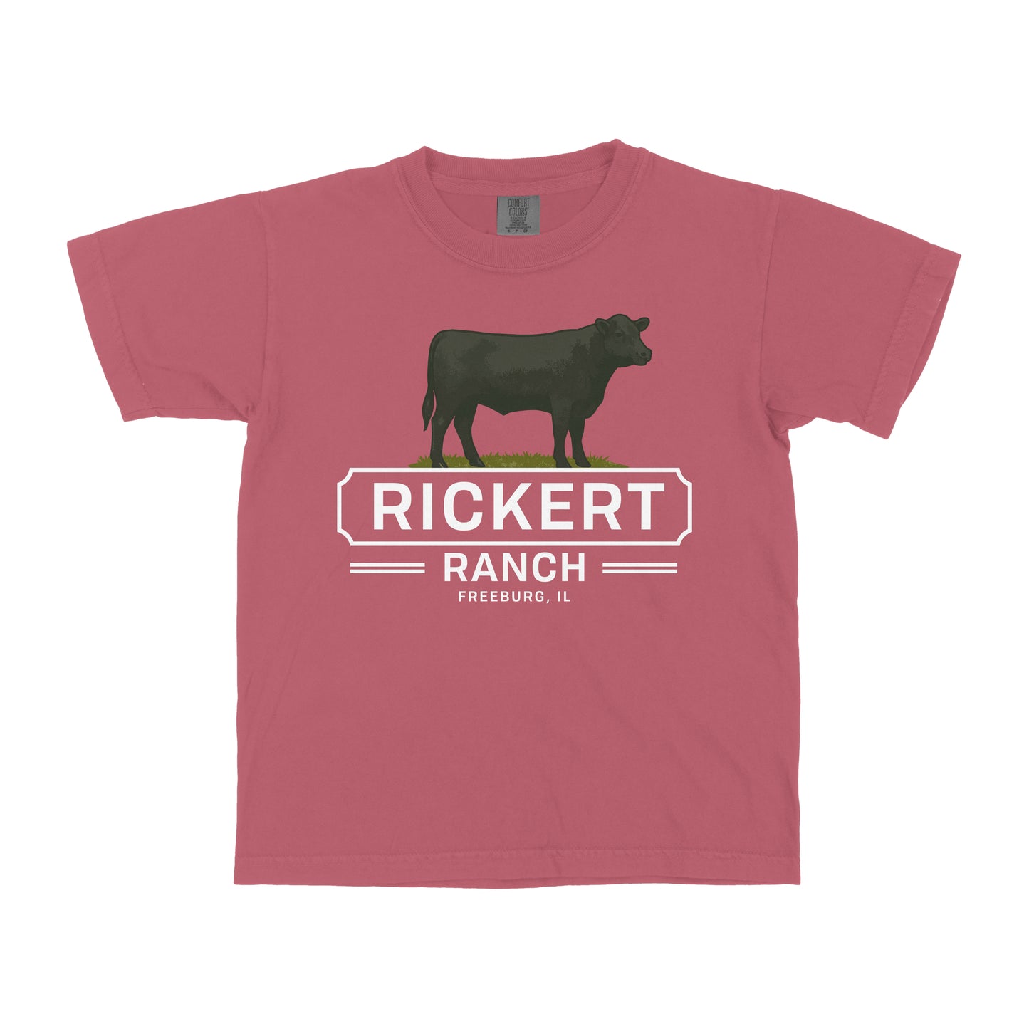 ANGUS CATTLE FARM CUSTOM YOUTH SHIRT A4