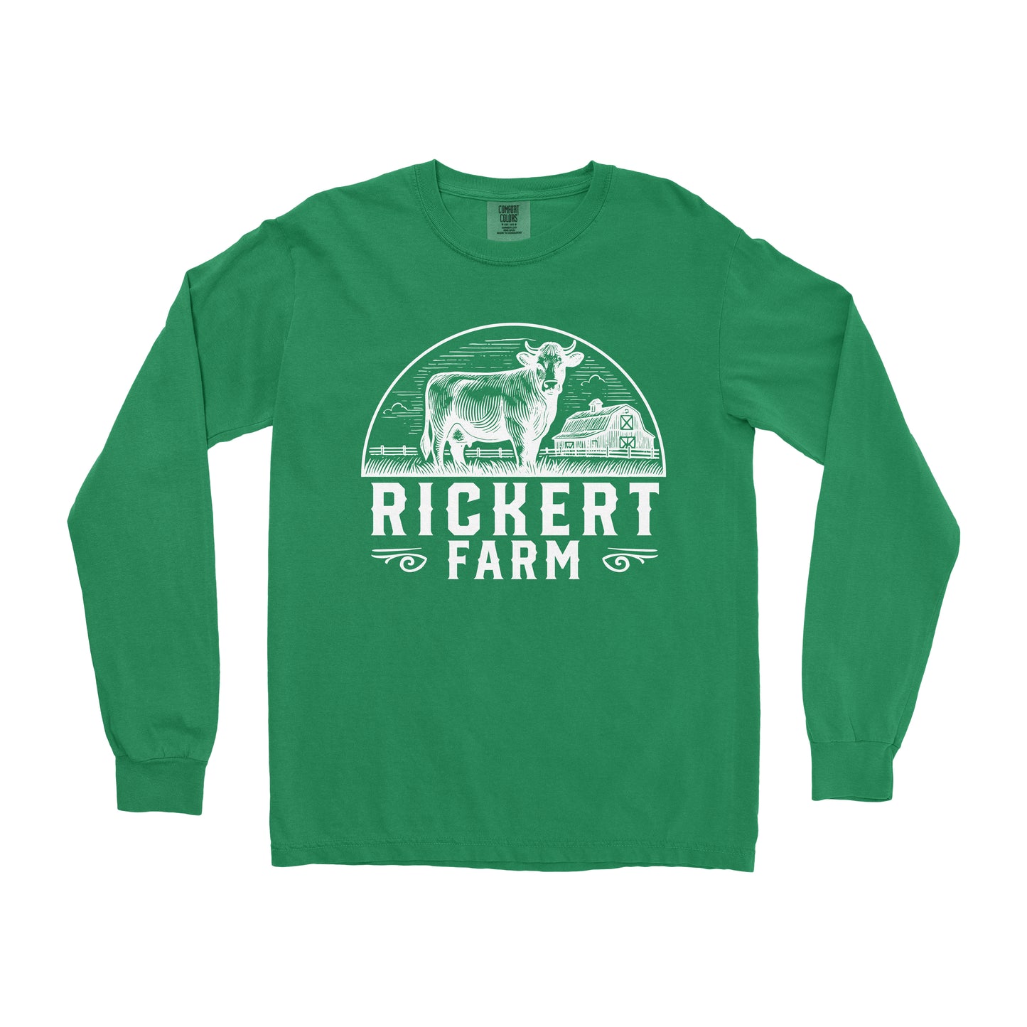 CATTLE FARM CUSTOM LONG SLEEVE SHIRT C14