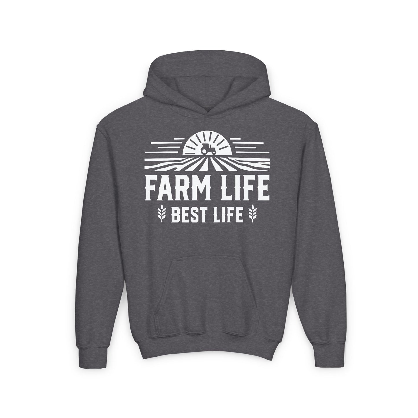 FARM LIFE BEST LIFE YOUTH HOODIE