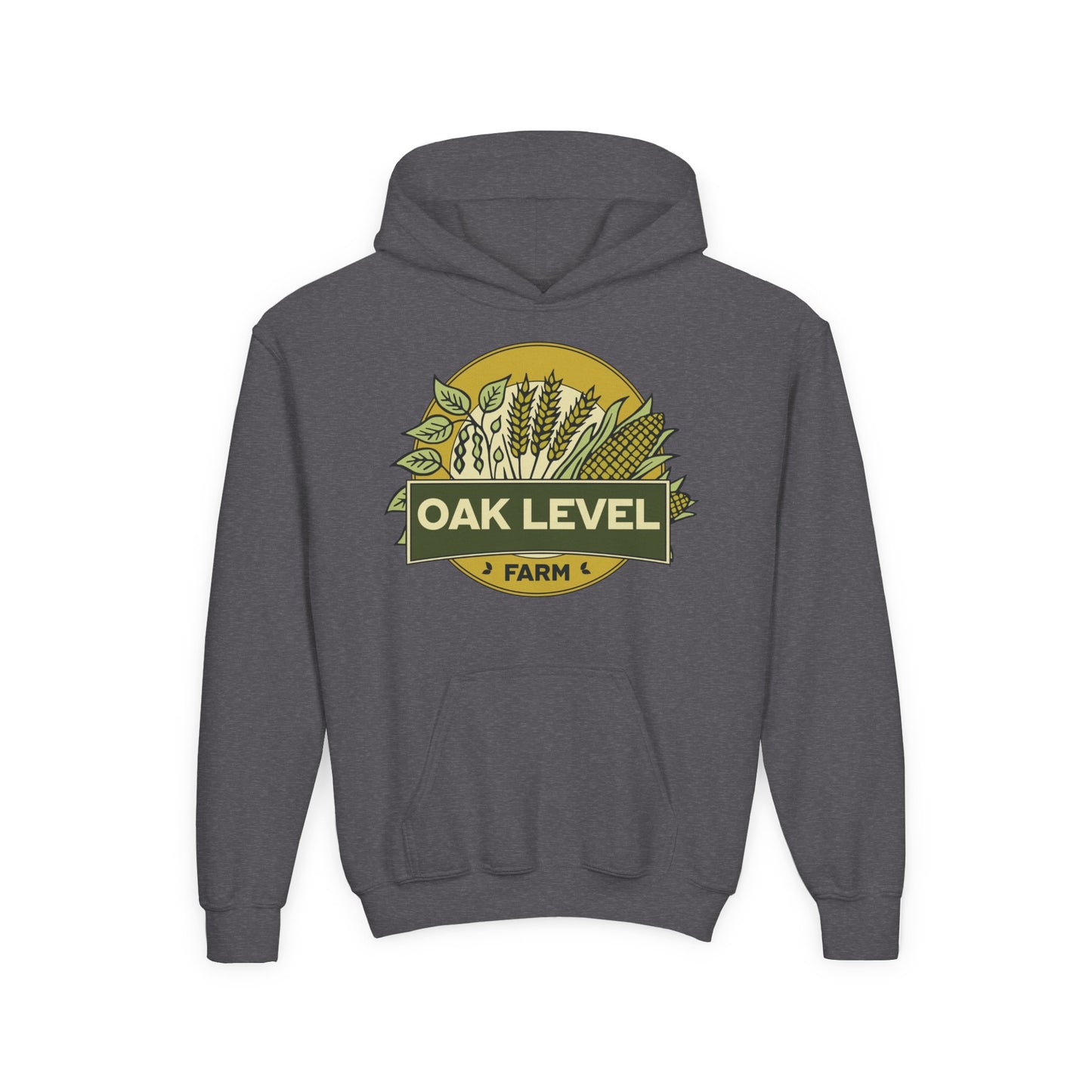 CORN WHEAT SOYBEANS FARM CUSTOM YOUTH HOODIE W2