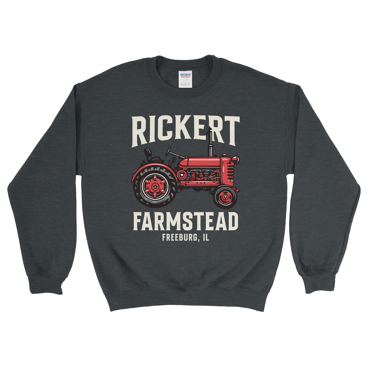 CUSTOM FARM TRACTOR SWEATSHIRT F7