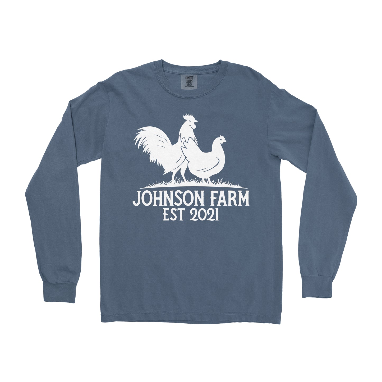 POULTRY FARM CUSTOM LONG SLEEVE SHIRT P6