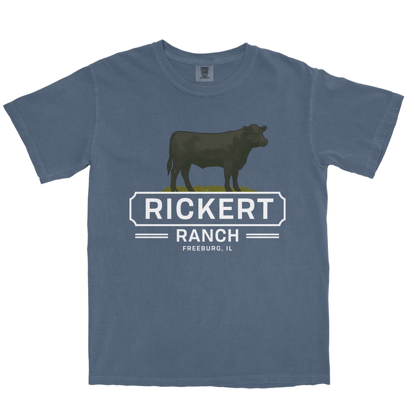 ANGUS CATTLE FARM CUSTOM SHIRT A4