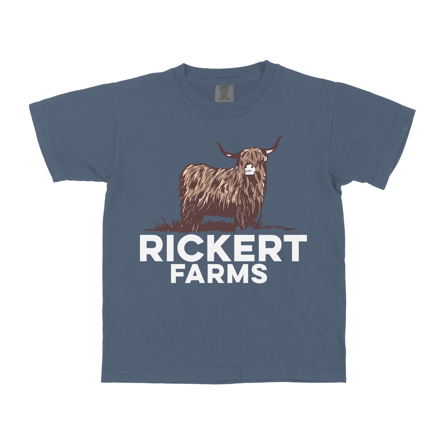 HIGHLAND CATTLE FARM CUSTOM YOUTH SHIRT L1