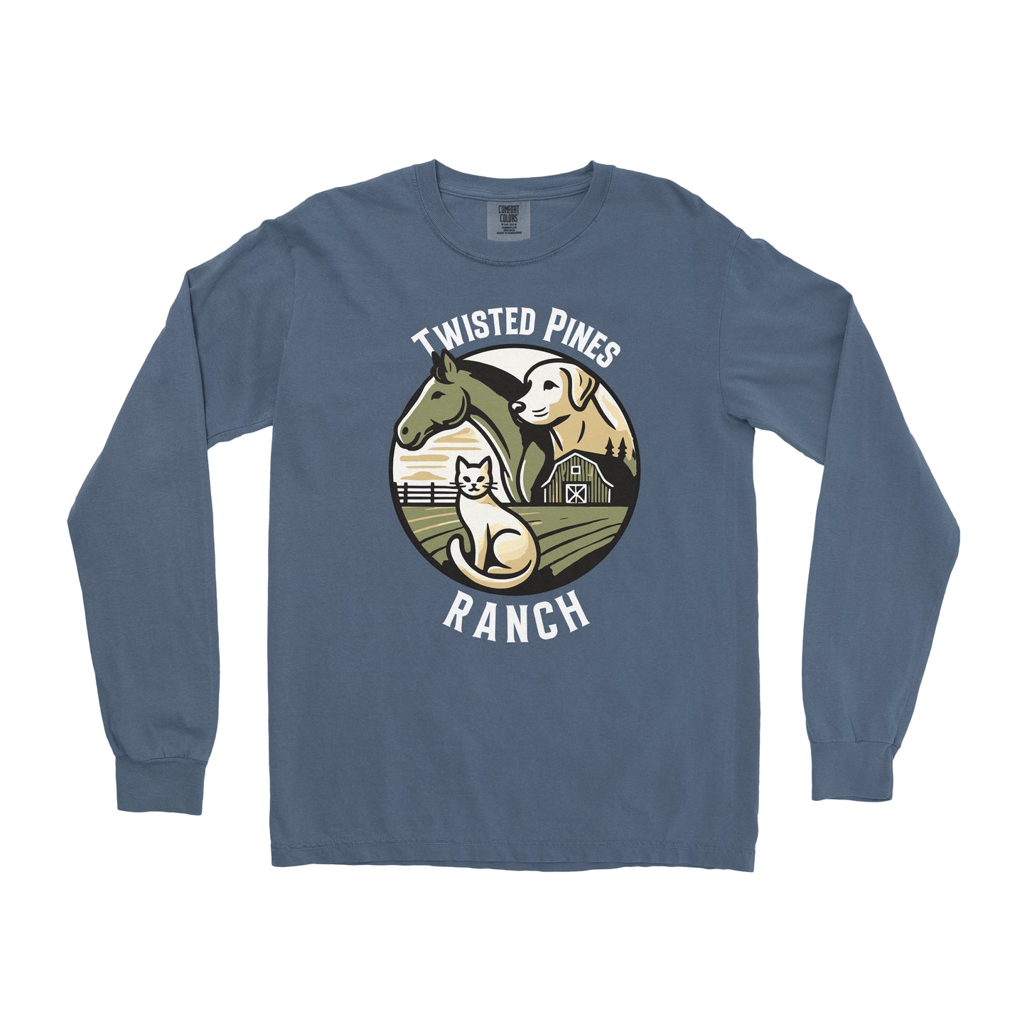 HORSE RANCH CUSTOM LONG SLEEVE SHIRT H4