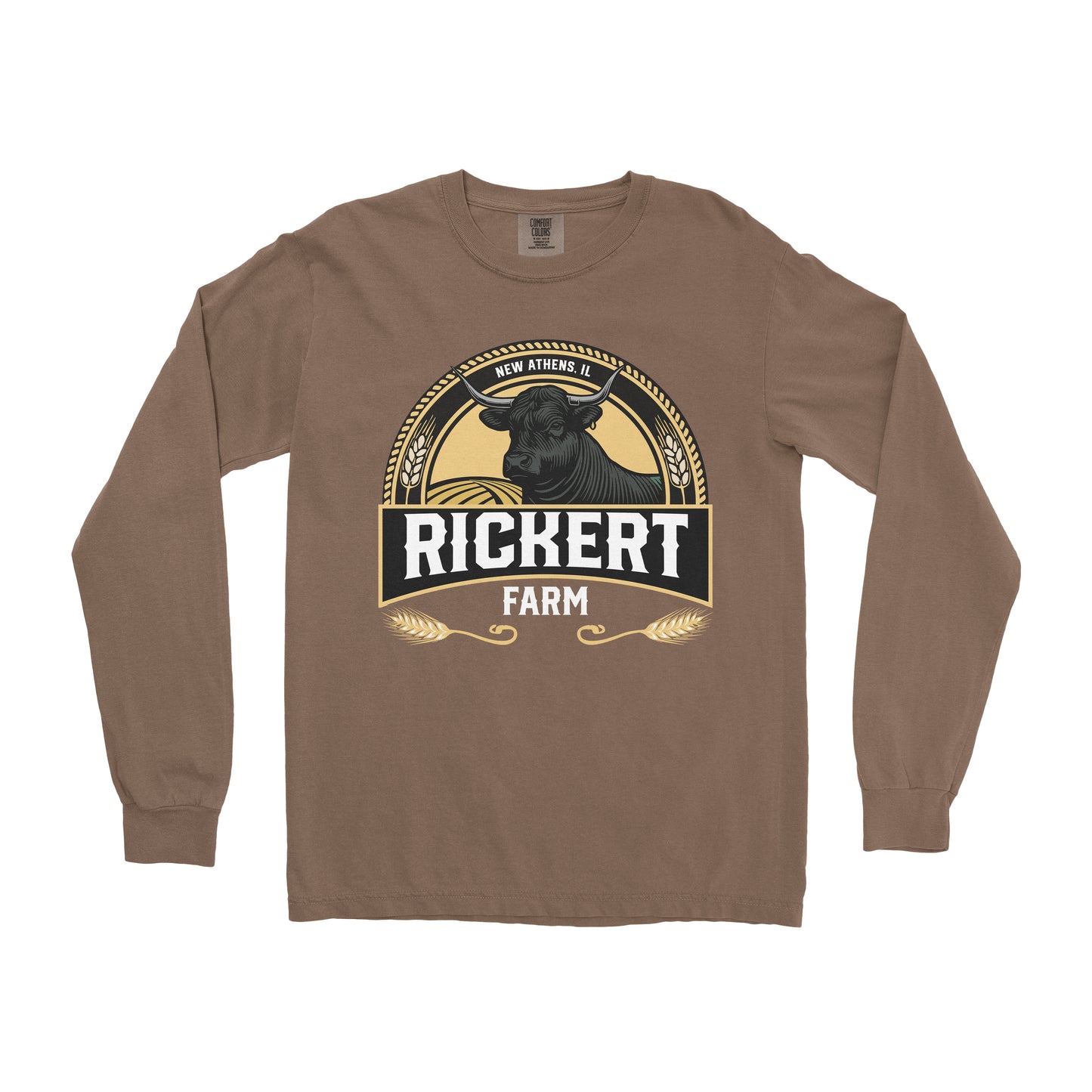 ANGUS CATTLE FARM LONG SLEEVE SHIRT A3