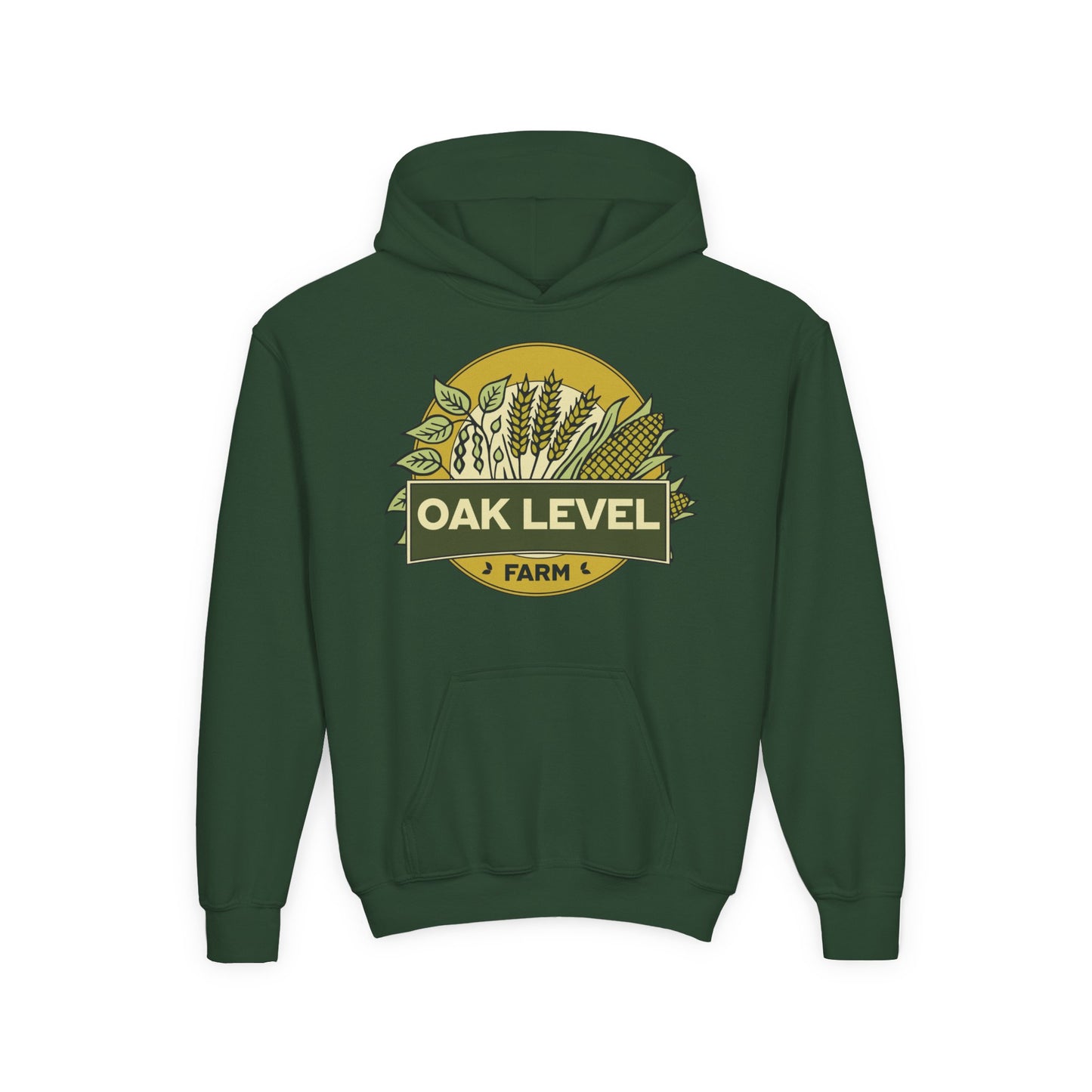 CORN WHEAT SOYBEANS FARM CUSTOM YOUTH HOODIE W2