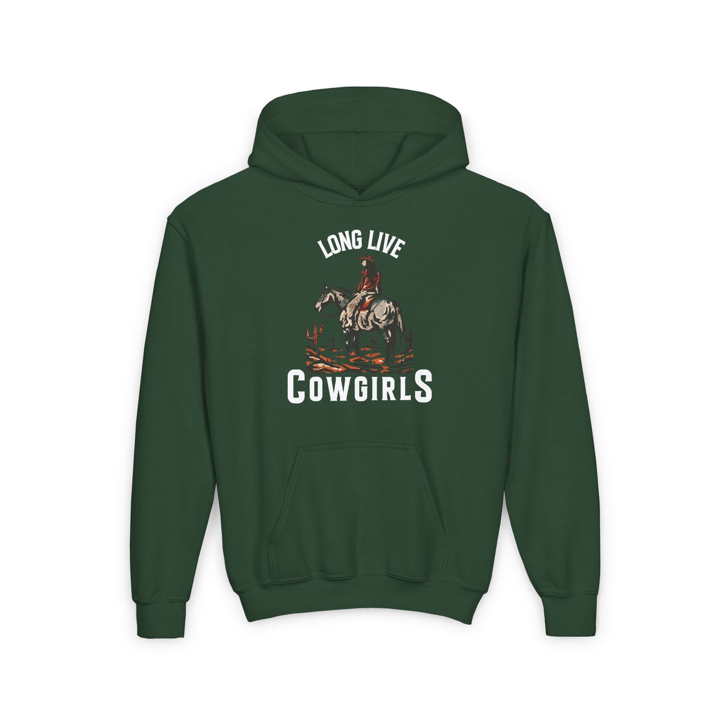 LONG LIVE COWGIRLS YOUTH HOODIE