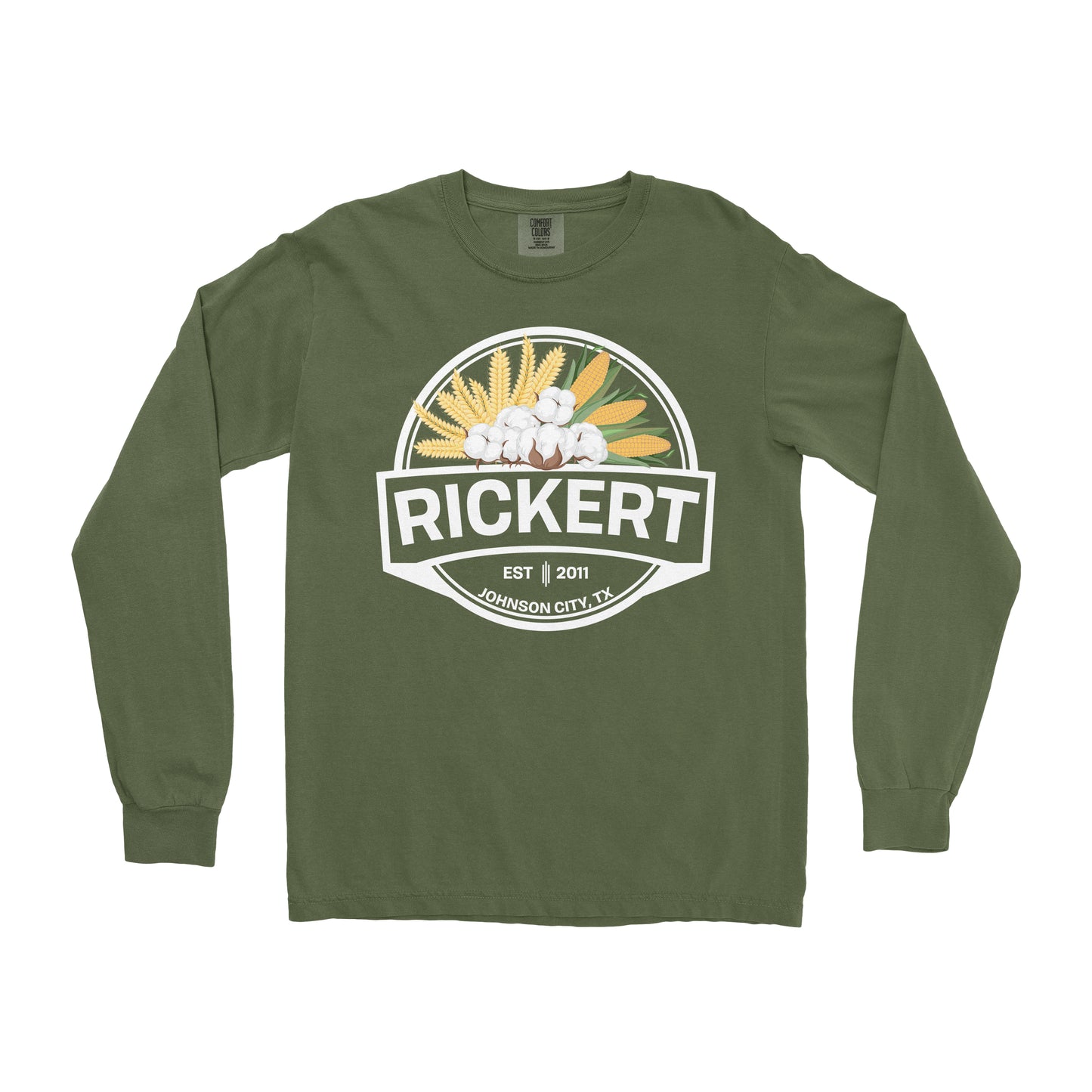 CORN COTTON WHEAT FARM CUSTOM LONG SLEEVE SHIRT R1