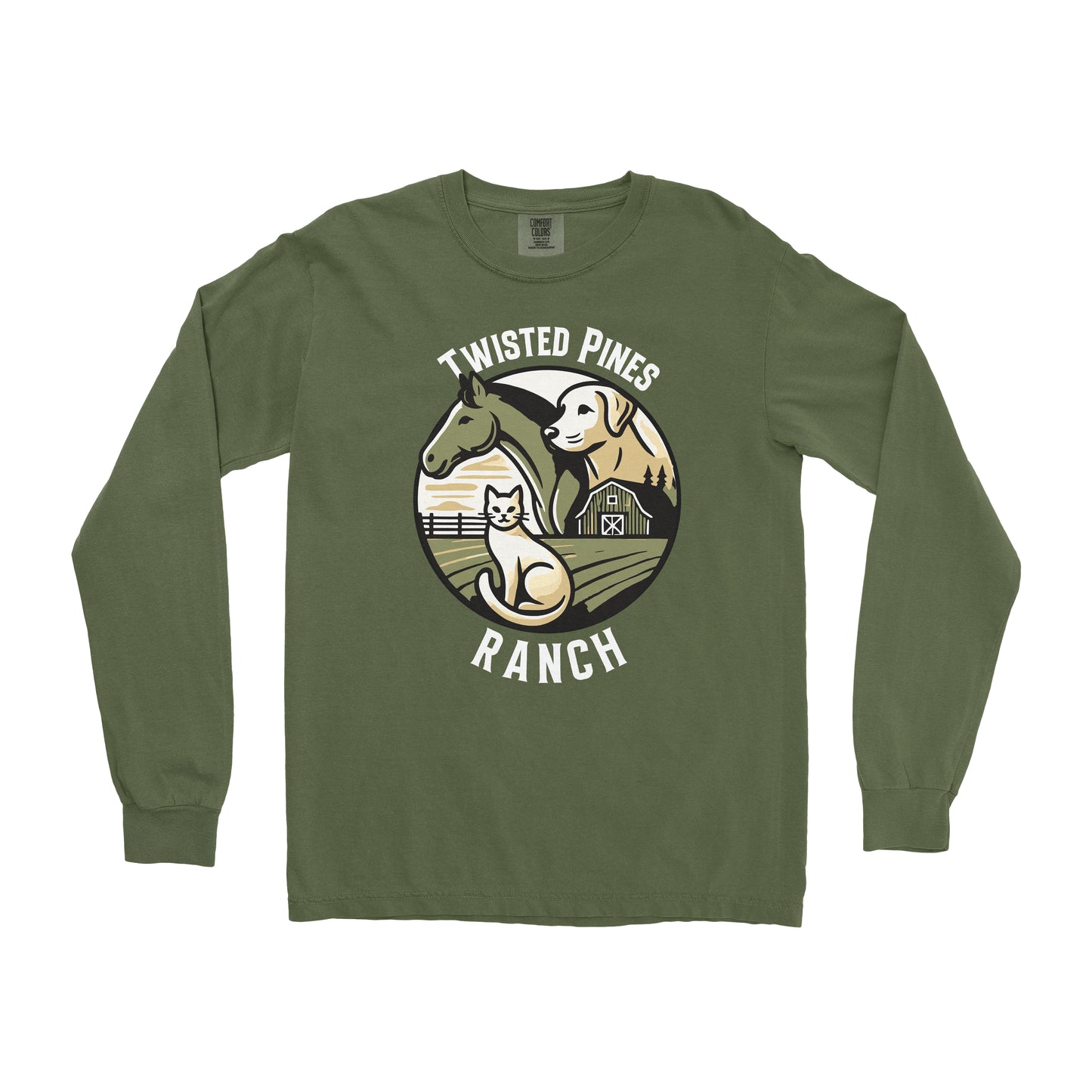 HORSE RANCH CUSTOM LONG SLEEVE SHIRT H4