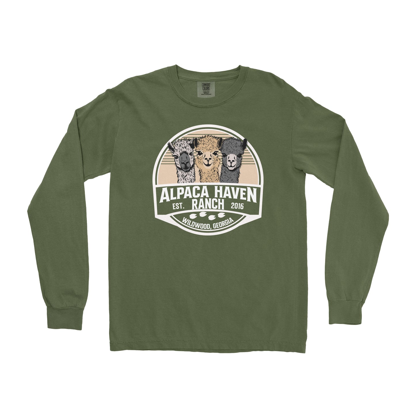 ALPACA FARM CUSTOM LONG SLEEVE SHIRT Q1