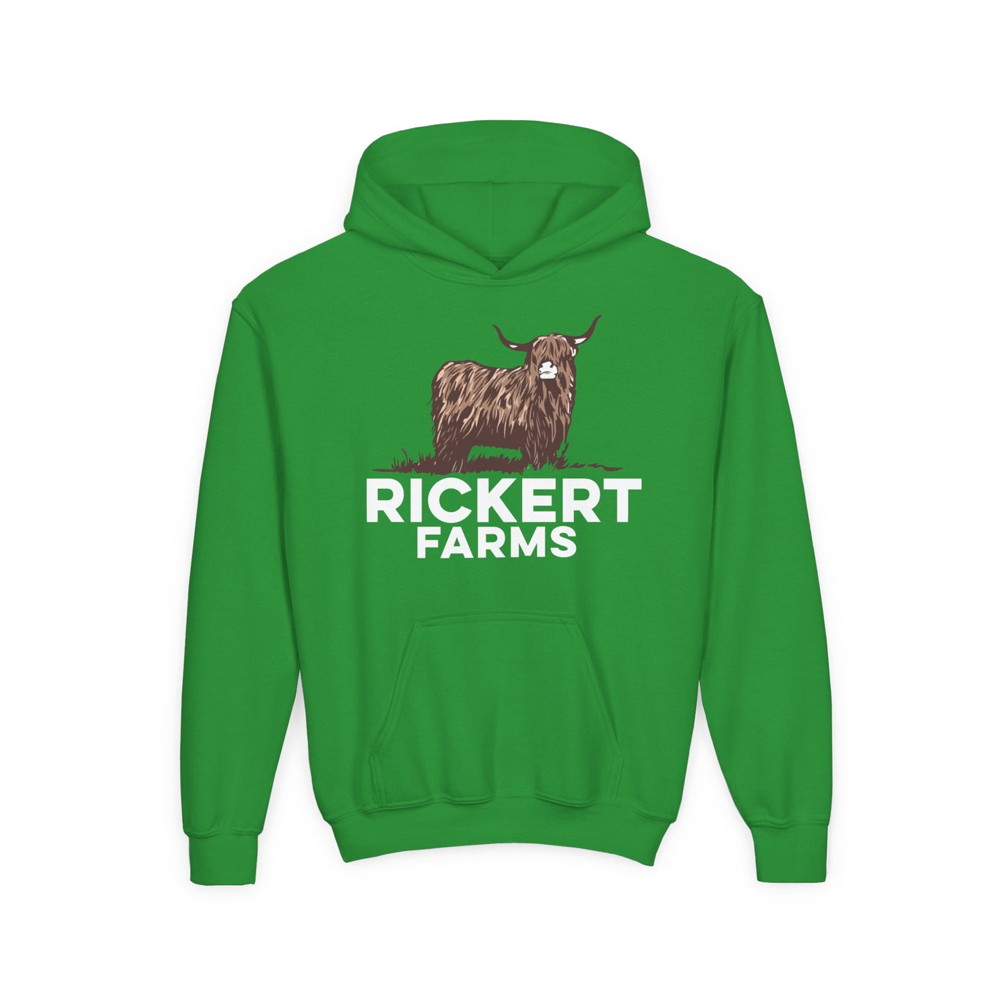 HIGHLAND CATTLE FARM CUSTOM YOUTH HOODIE L1