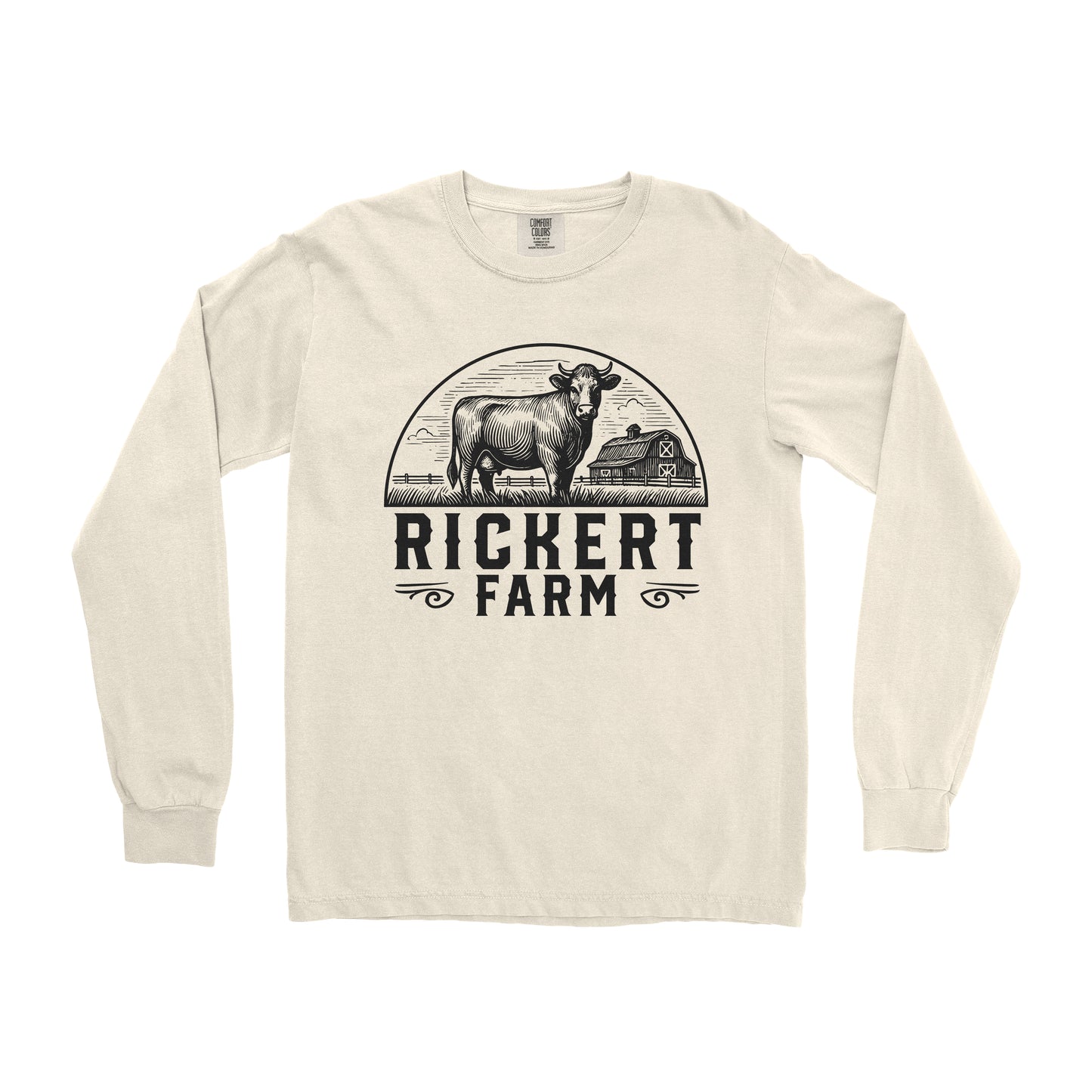 CATTLE FARM CUSTOM LONG SLEEVE SHIRT C14