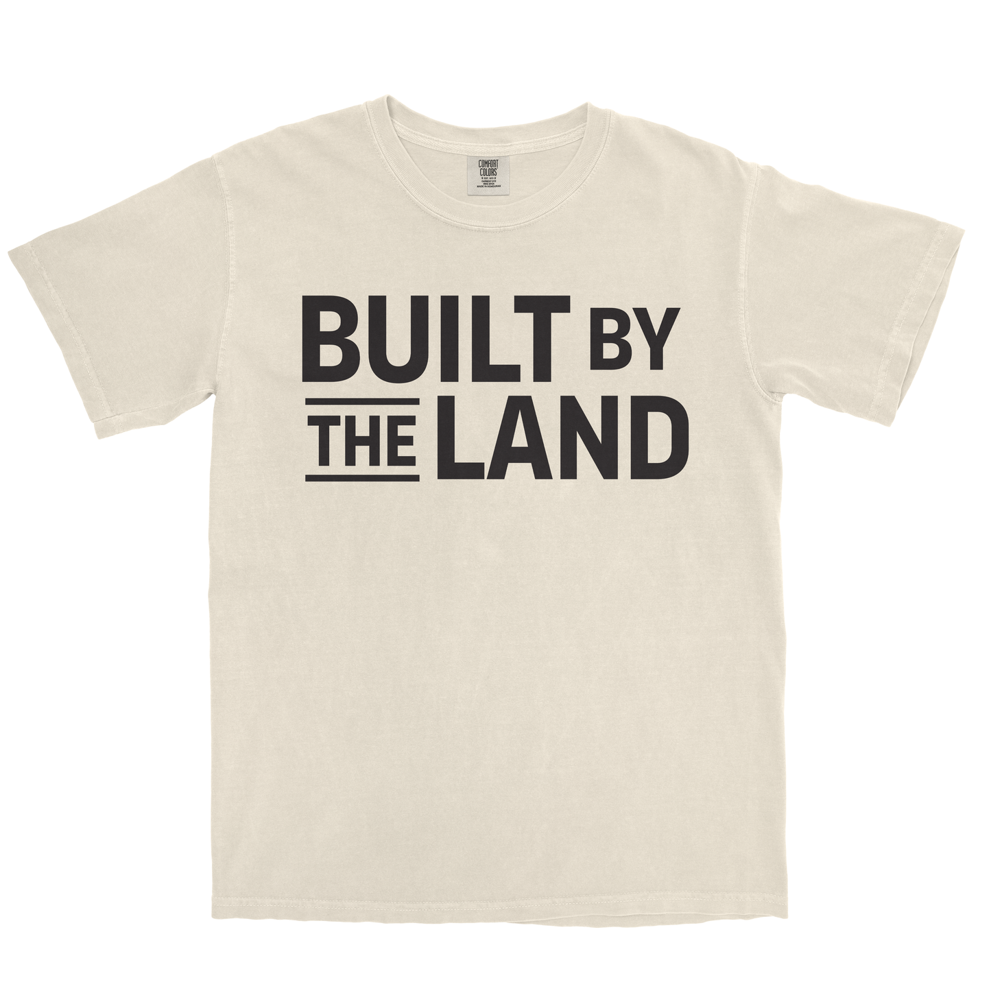 BUILT BY THE LAND SHIRT