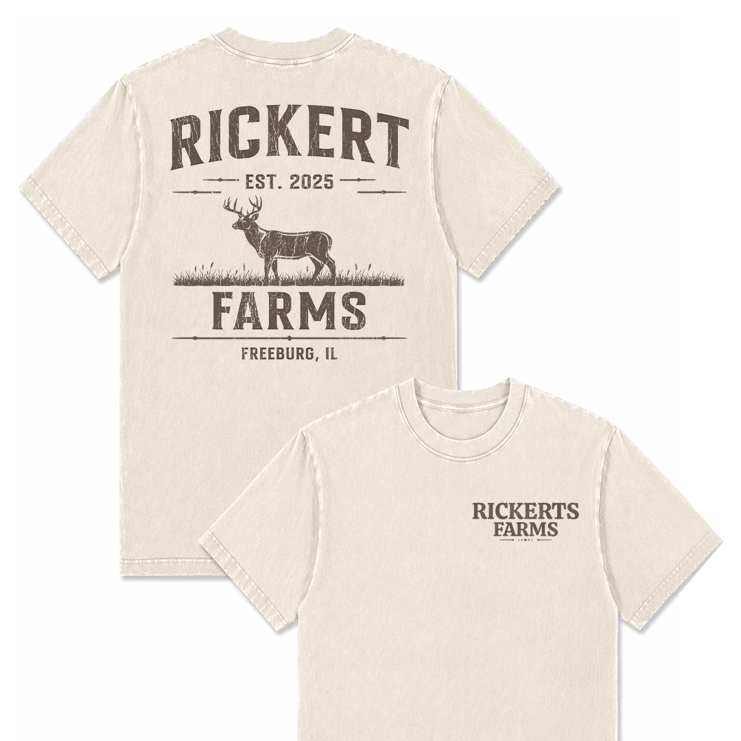 DEER FARM CUSTOM SHIRT BACK PRINT N19