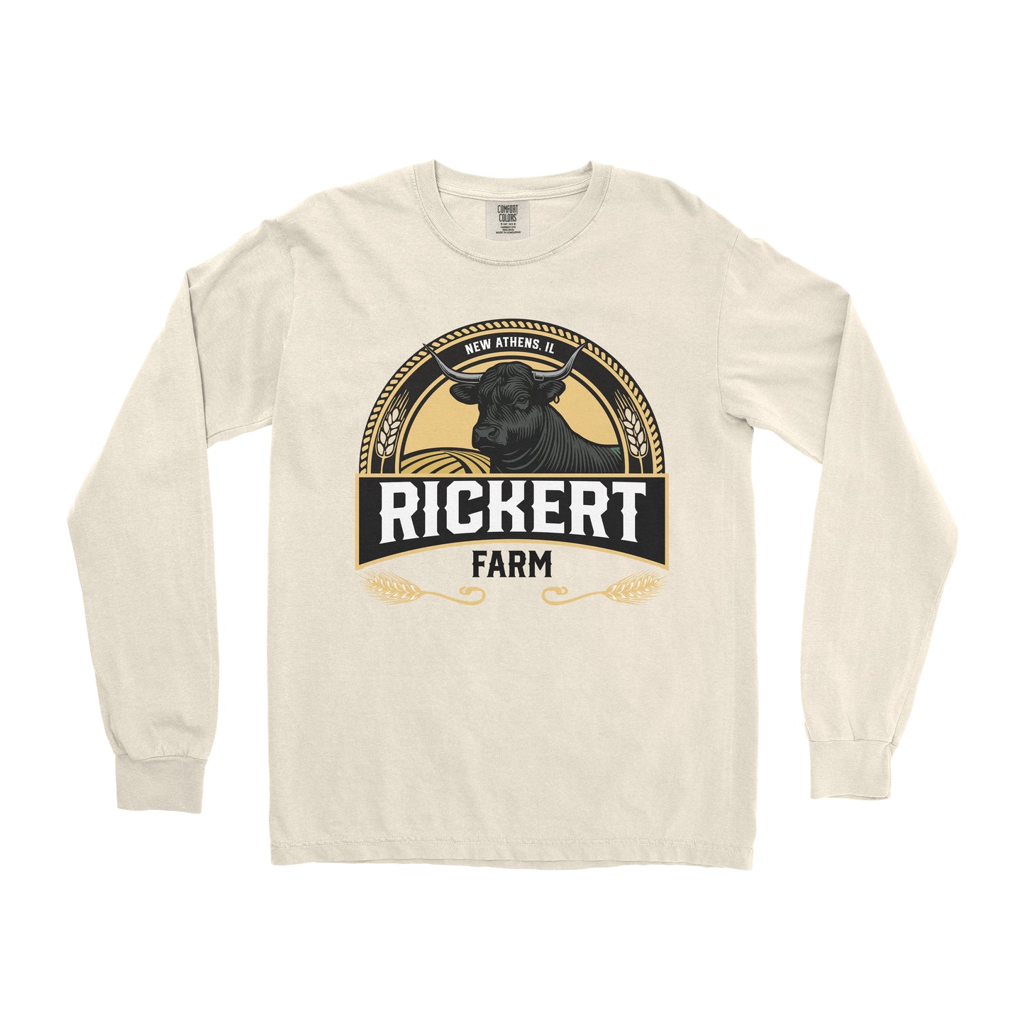 ANGUS CATTLE FARM LONG SLEEVE SHIRT A3