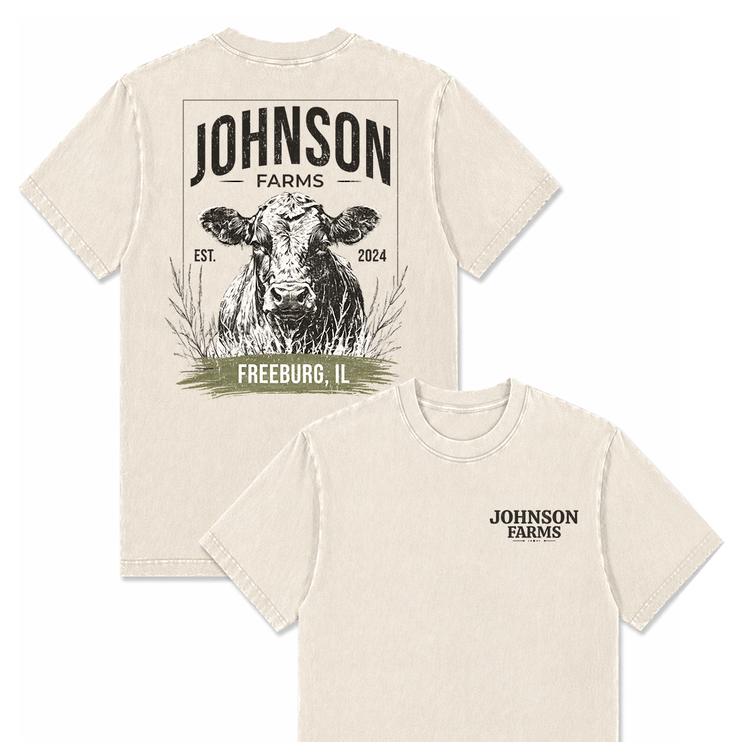 CATTLE FARM CUSTOM SHIRT BACK PRINT C21