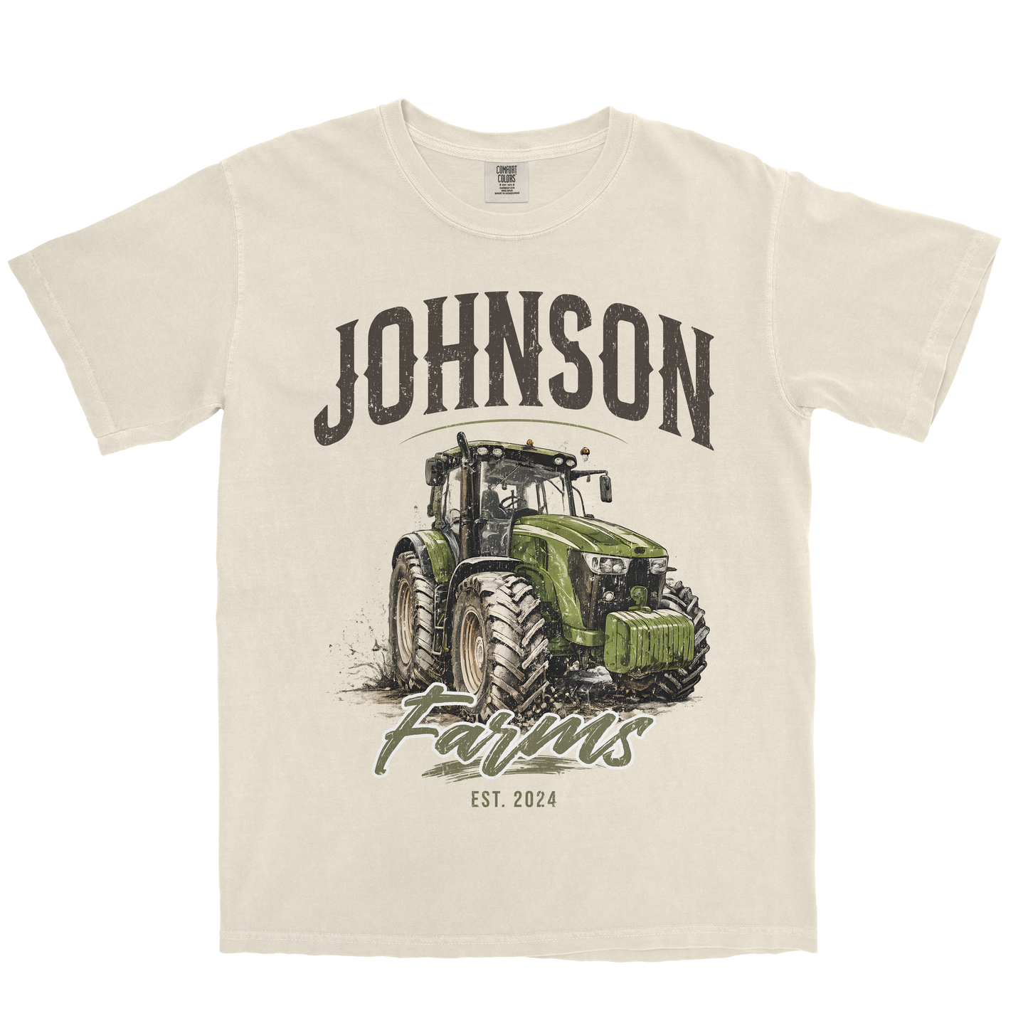 CUSTOM FARM TRACTOR SHIRT F6