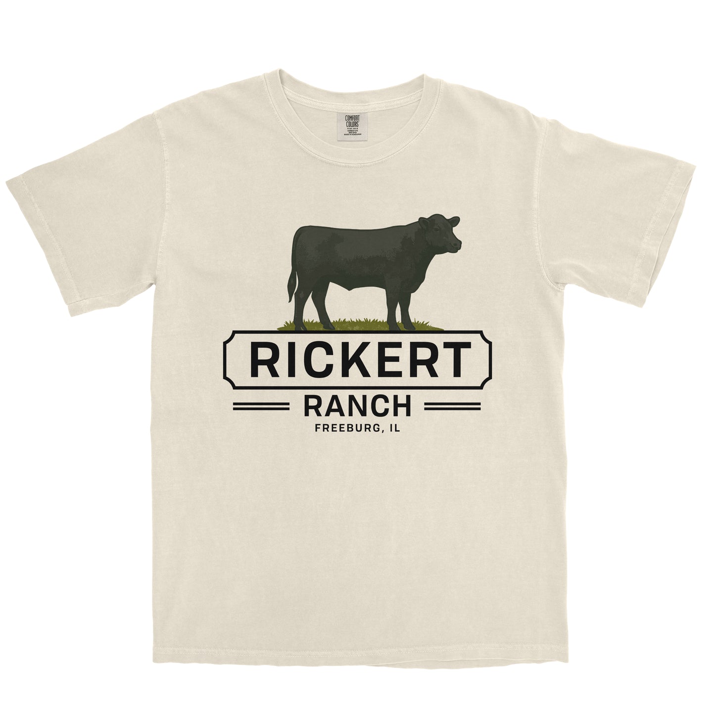 ANGUS CATTLE FARM CUSTOM SHIRT A4