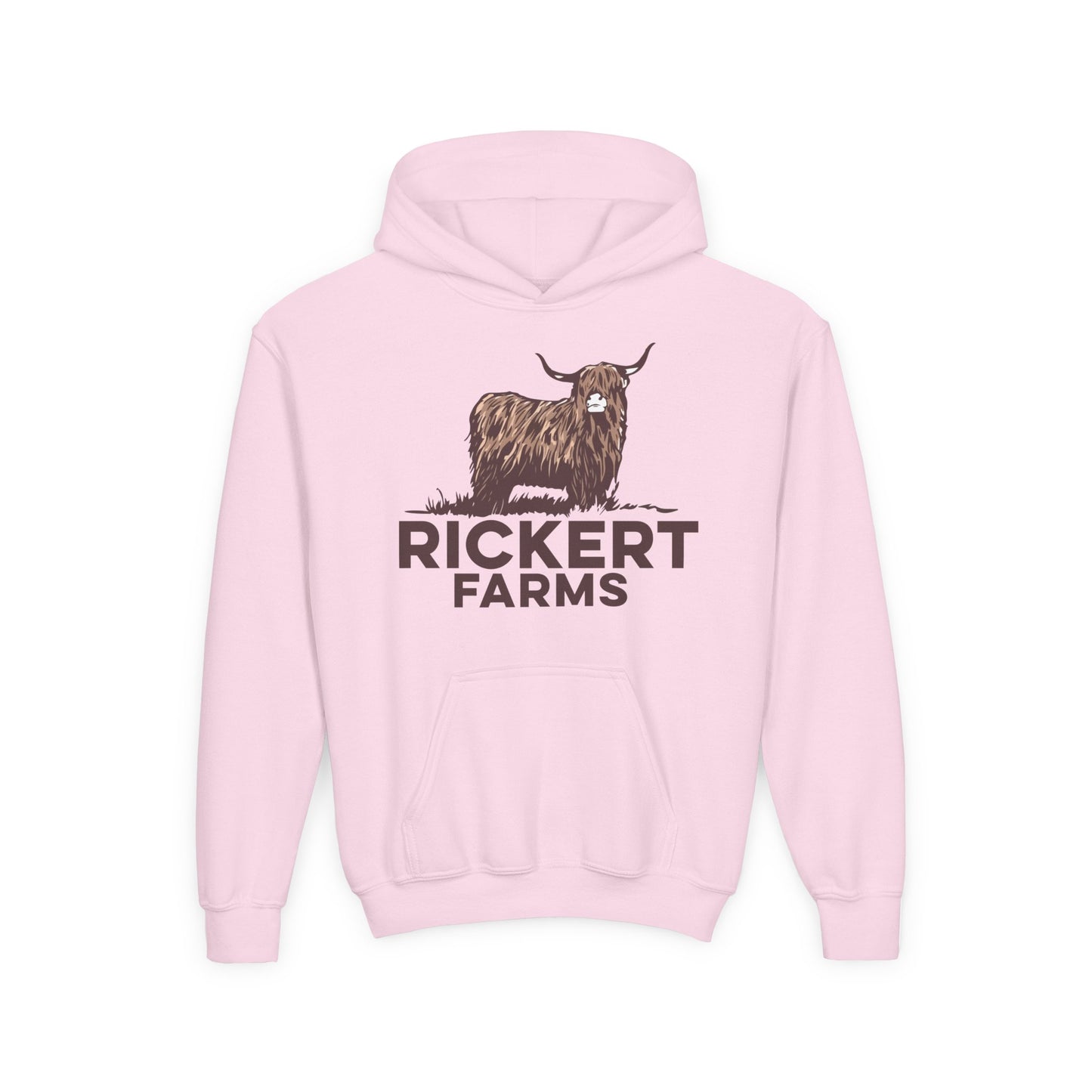 HIGHLAND CATTLE FARM CUSTOM YOUTH HOODIE L1
