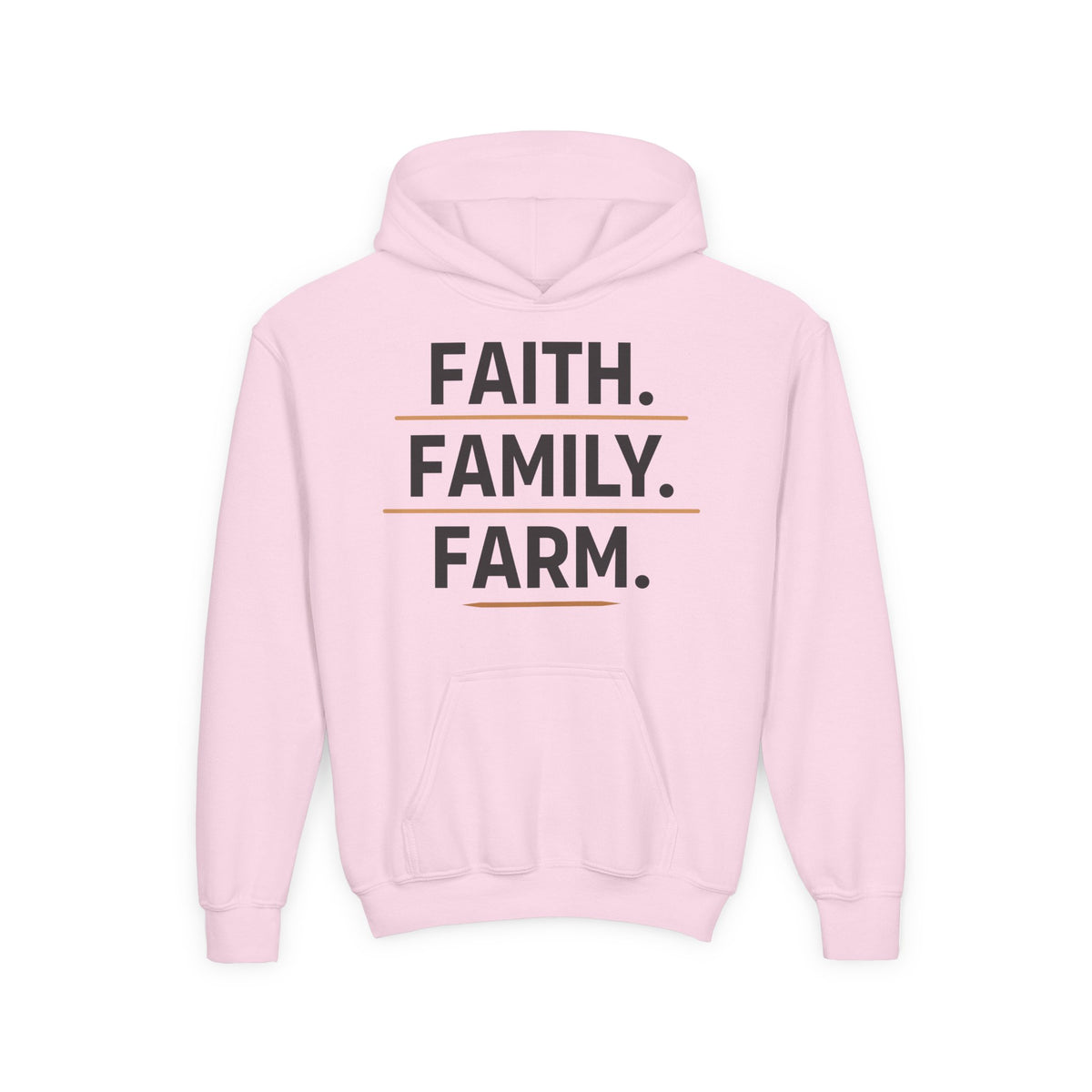 FAITH. FAMILY. FARM. YOUTH HOODIE