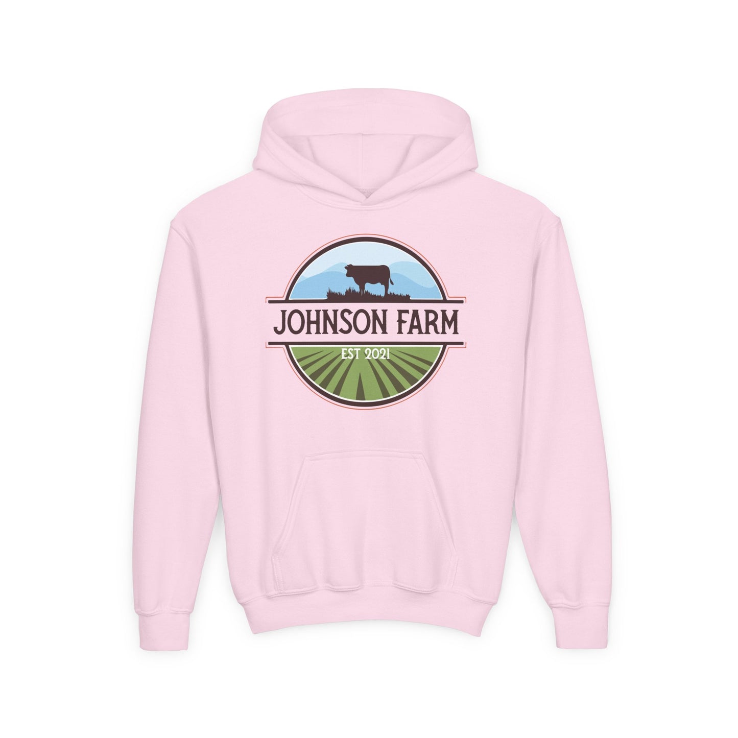 CATTLE FARM CUSTOM YOUTH HOODIE C4