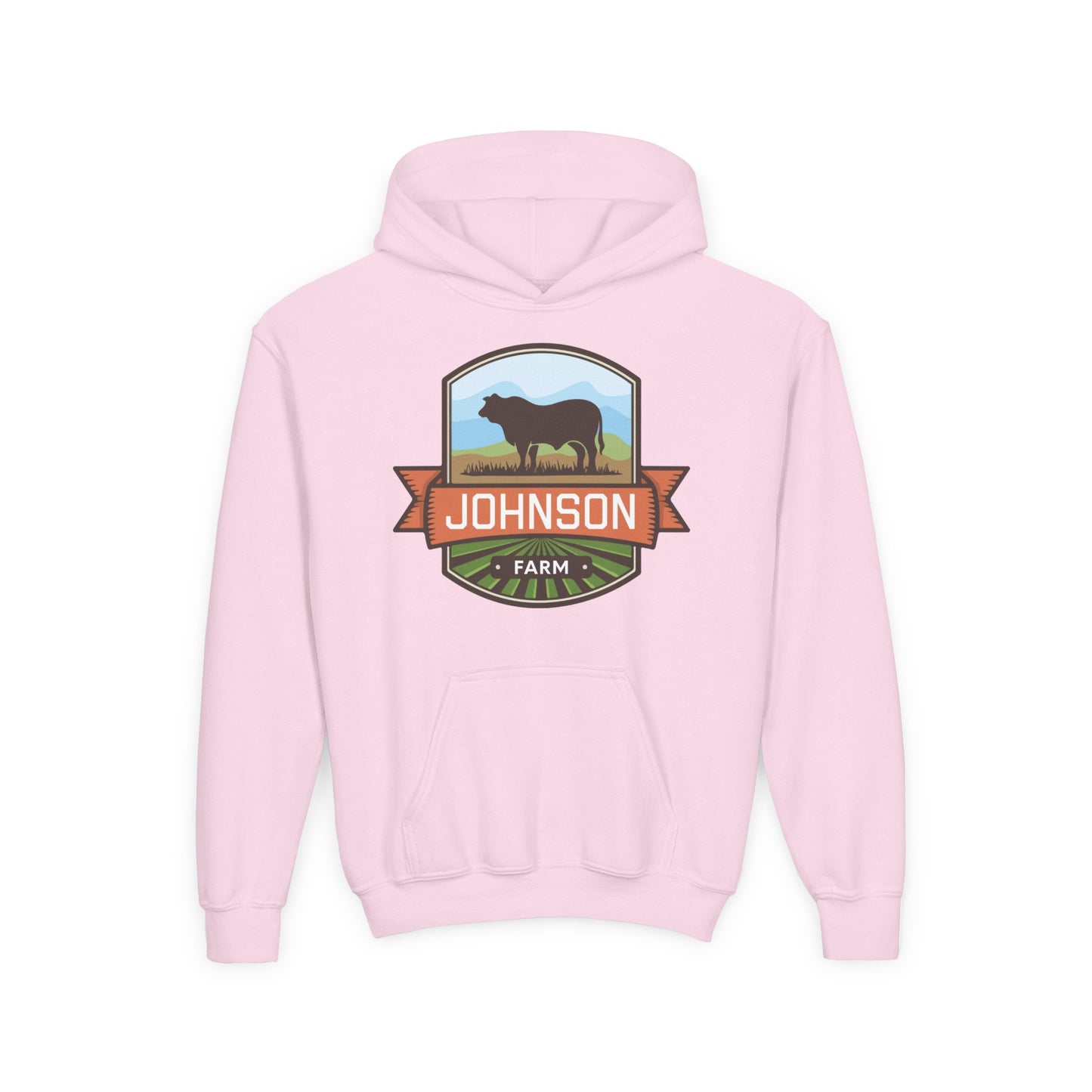 CATTLE FARM CUSTOM YOUTH HOODIE C1