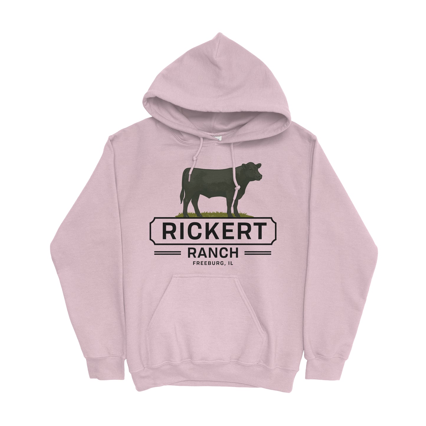 ANGUS CATTLE FARM CUSTOM HOODIE A4