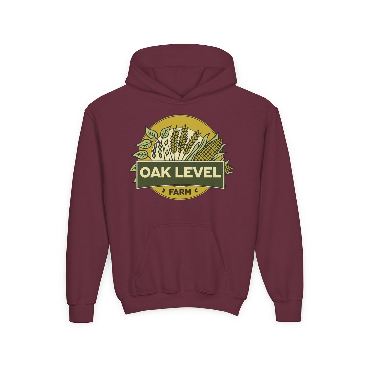 CORN WHEAT SOYBEANS FARM CUSTOM YOUTH HOODIE W2